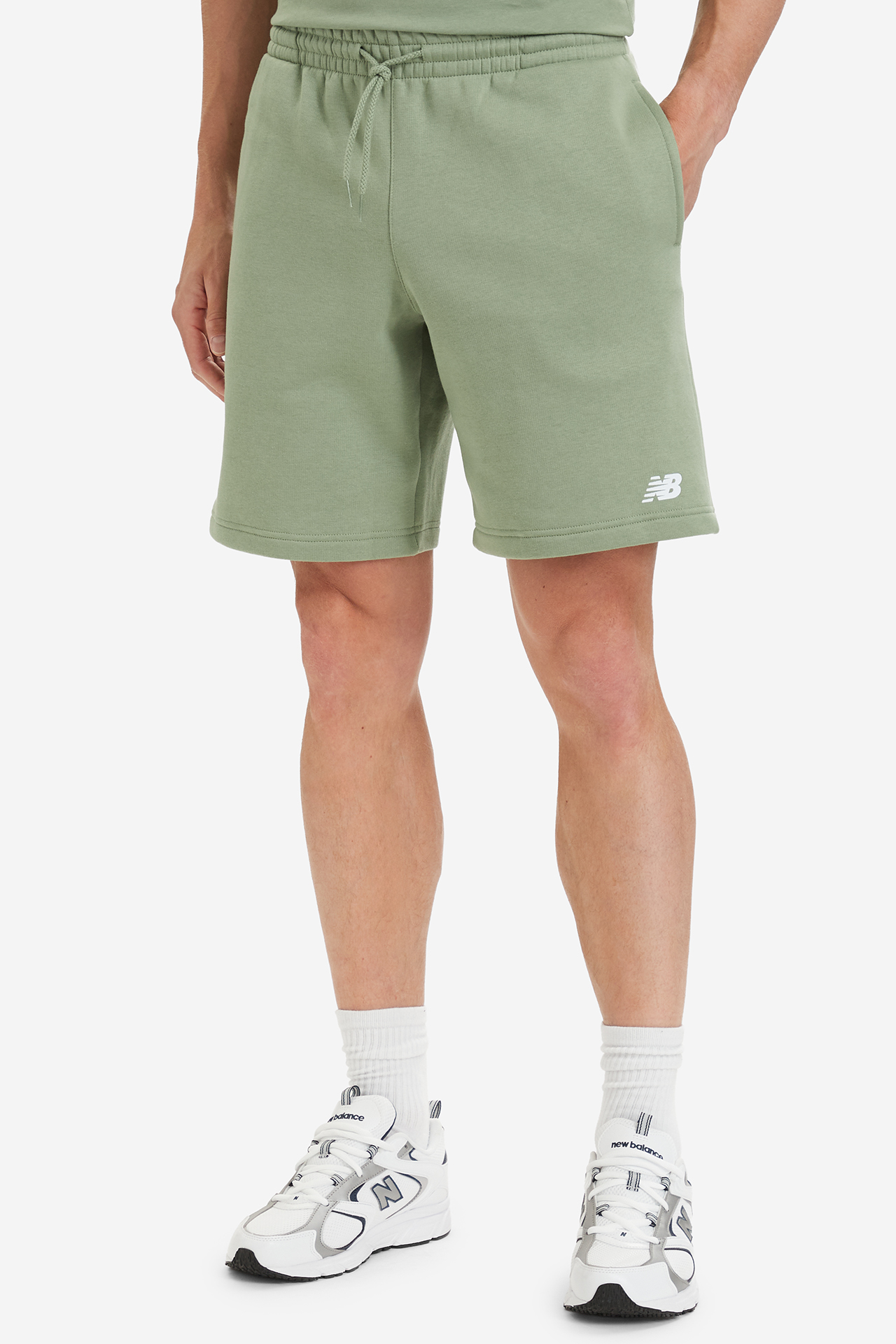 Spodenki męskie NEW BALANCE MS43903AAR Zielony jasny