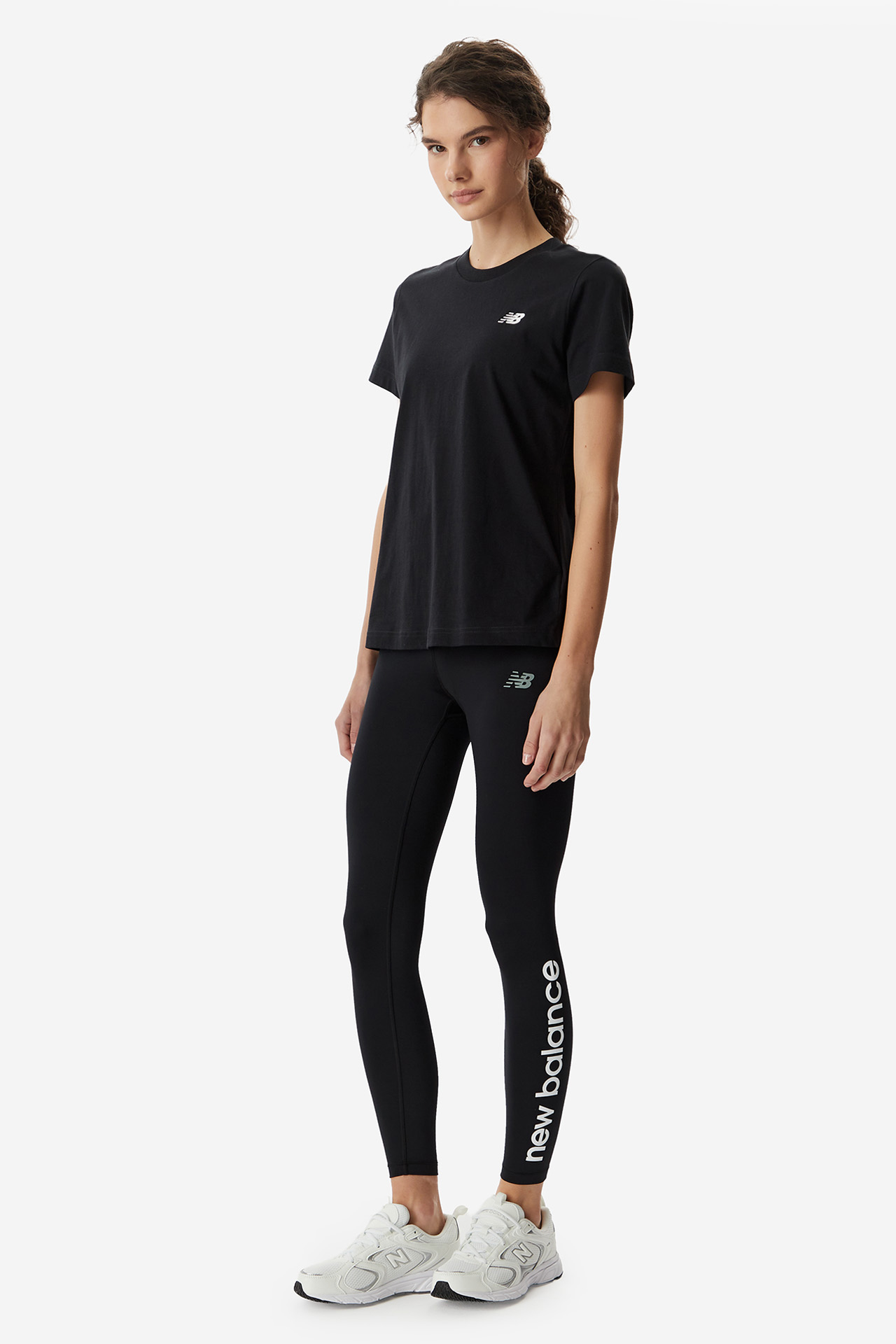Legginsy NEW BALANCE WB61Q167BK Czarny