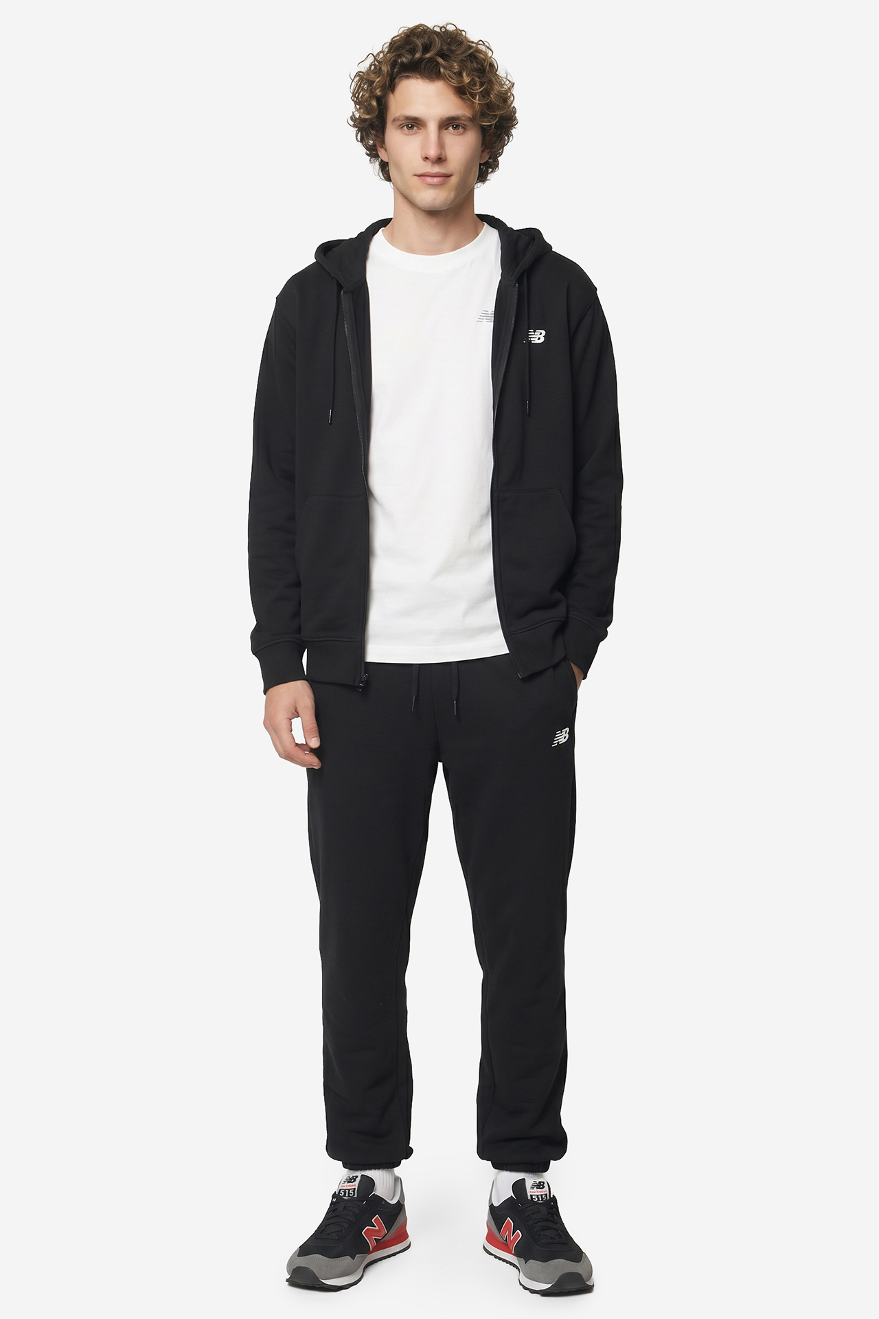Bluza NEW BALANCE MJ41501BK Czarny