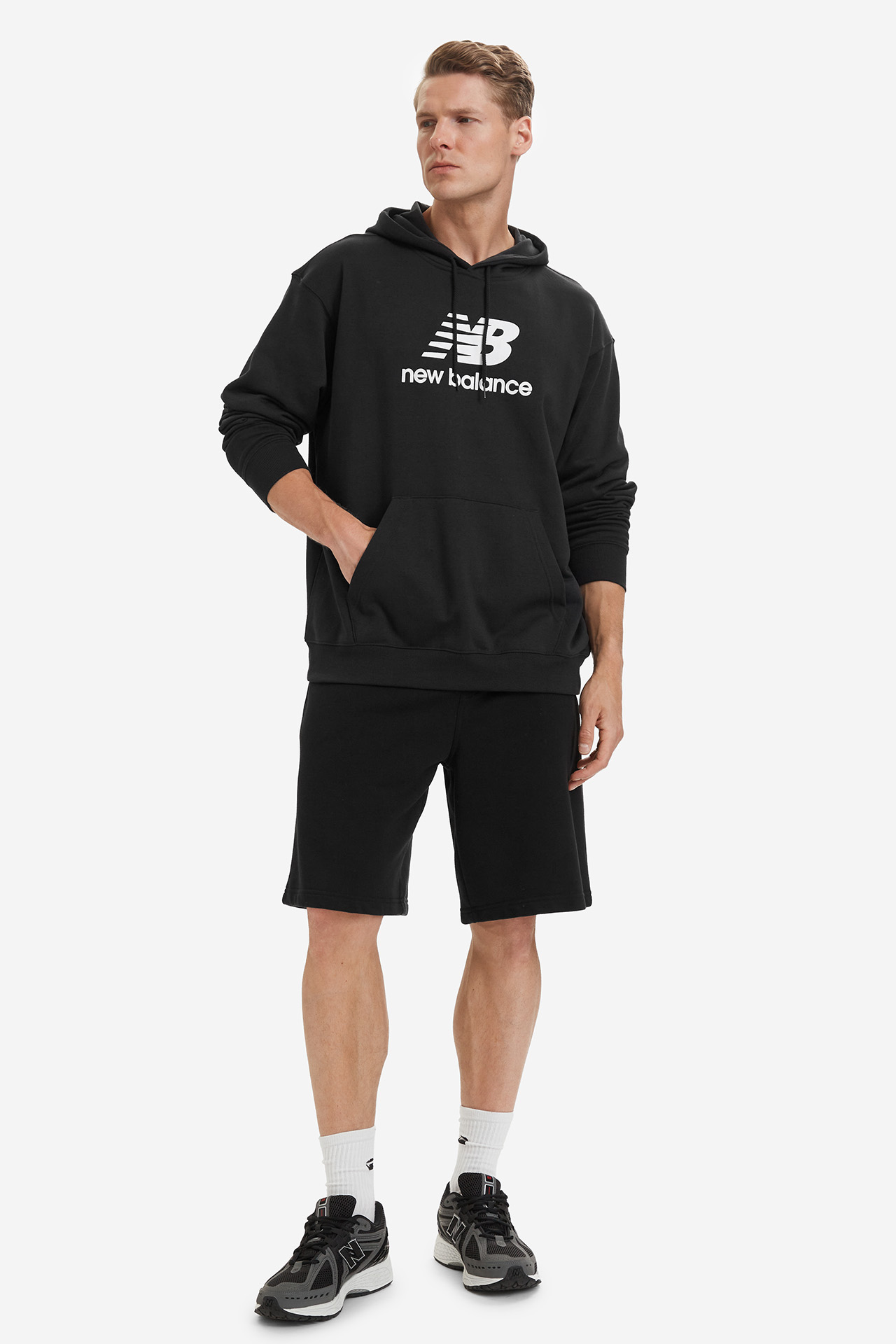 Bluza NEW BALANCE MT41501BK Czarny