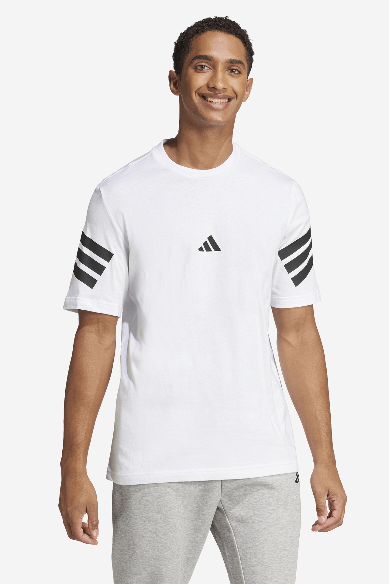 T-shirt adidas JD4880 Biały