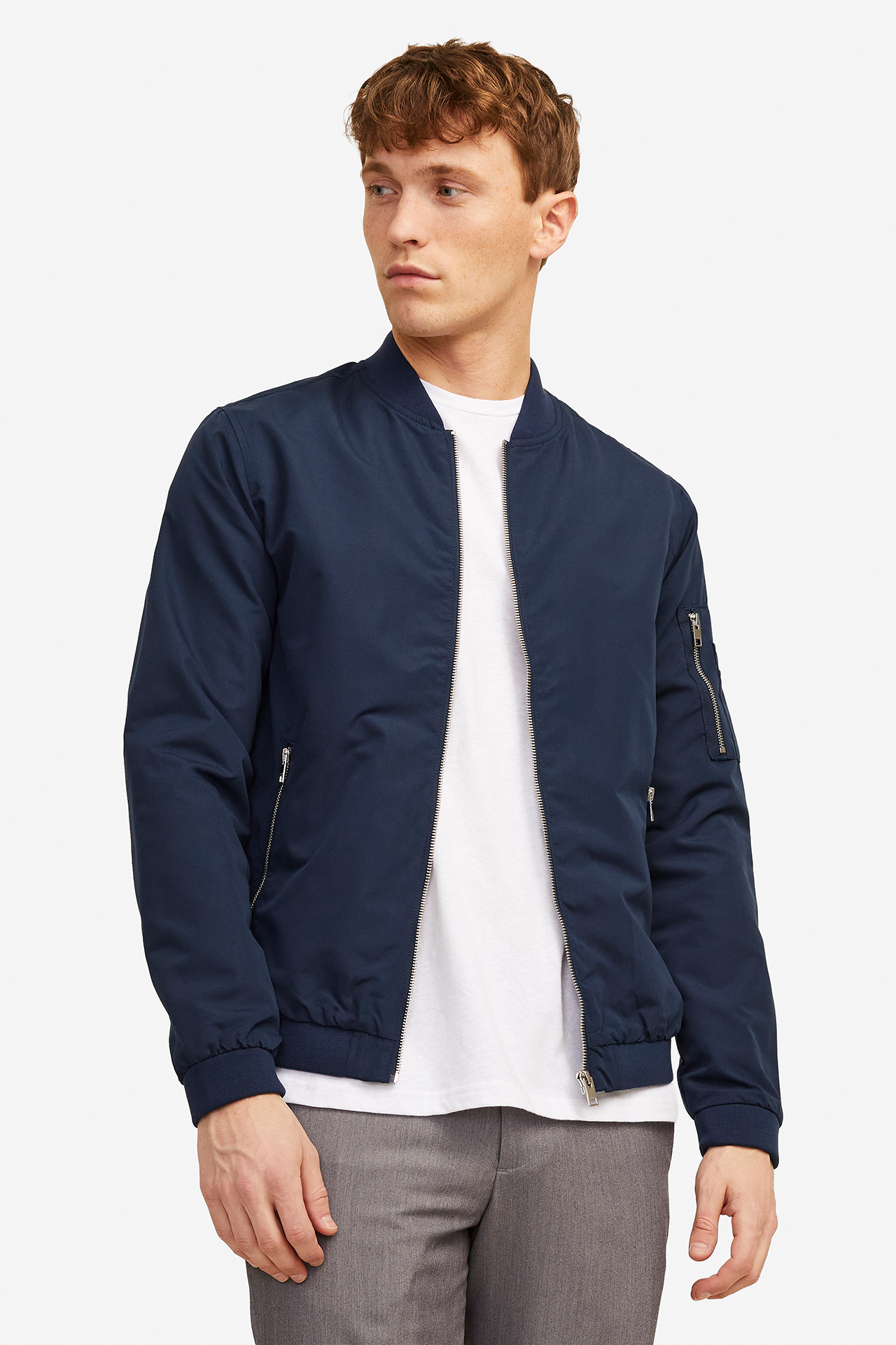 Kurtka JACK&JONES 12165203-NAVY-BLAZER Granatowy