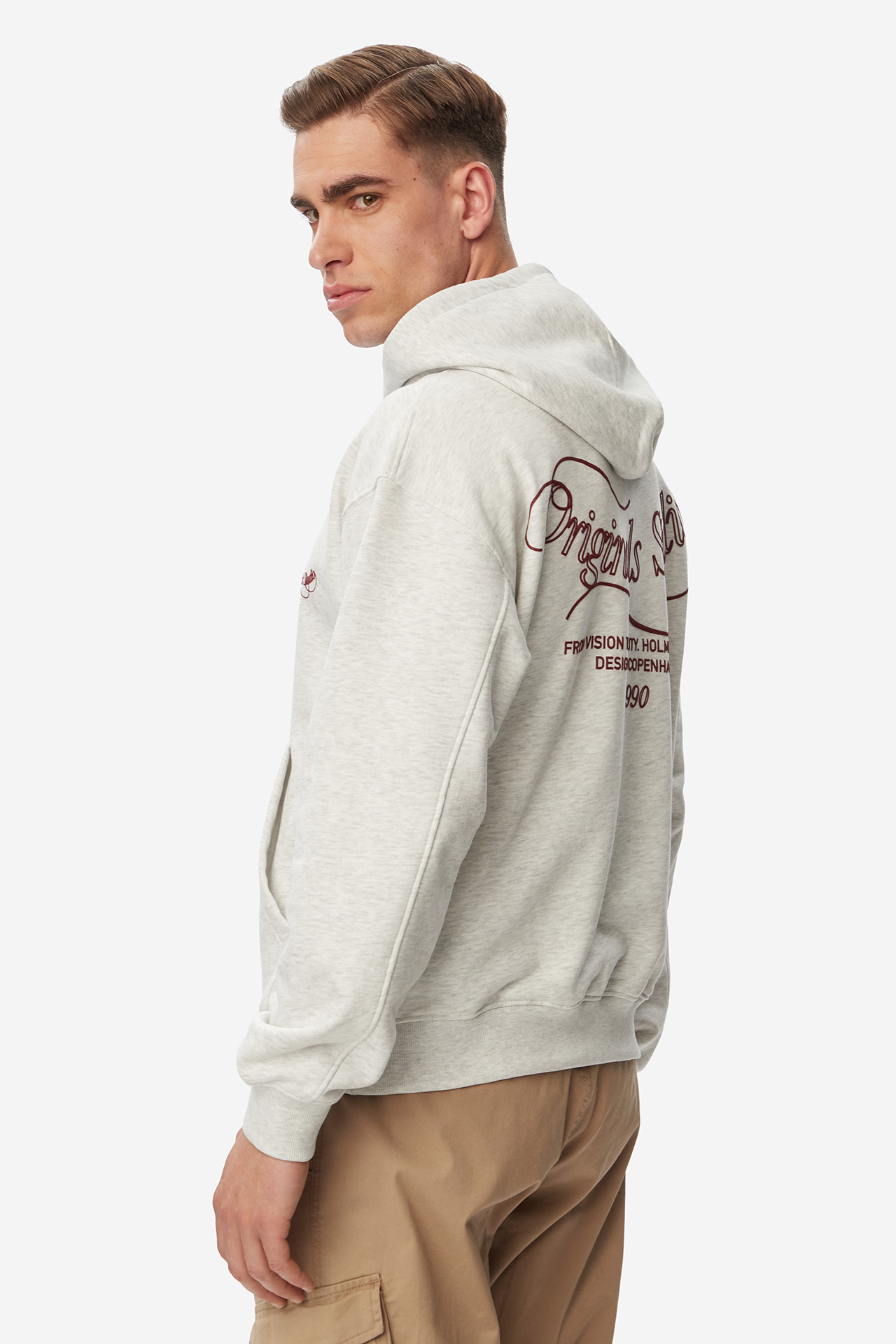 JACK&JONES 12292485-BRIGHT-WHITE-MELANGE MIX