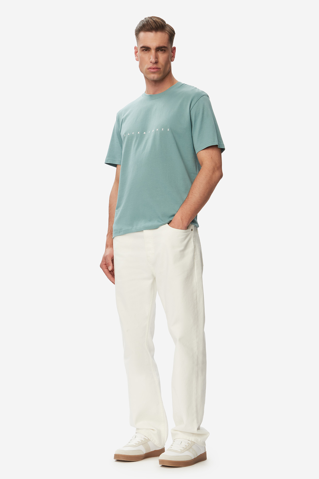 JACK&JONES 12234746-MINERAL-BLUE MIX