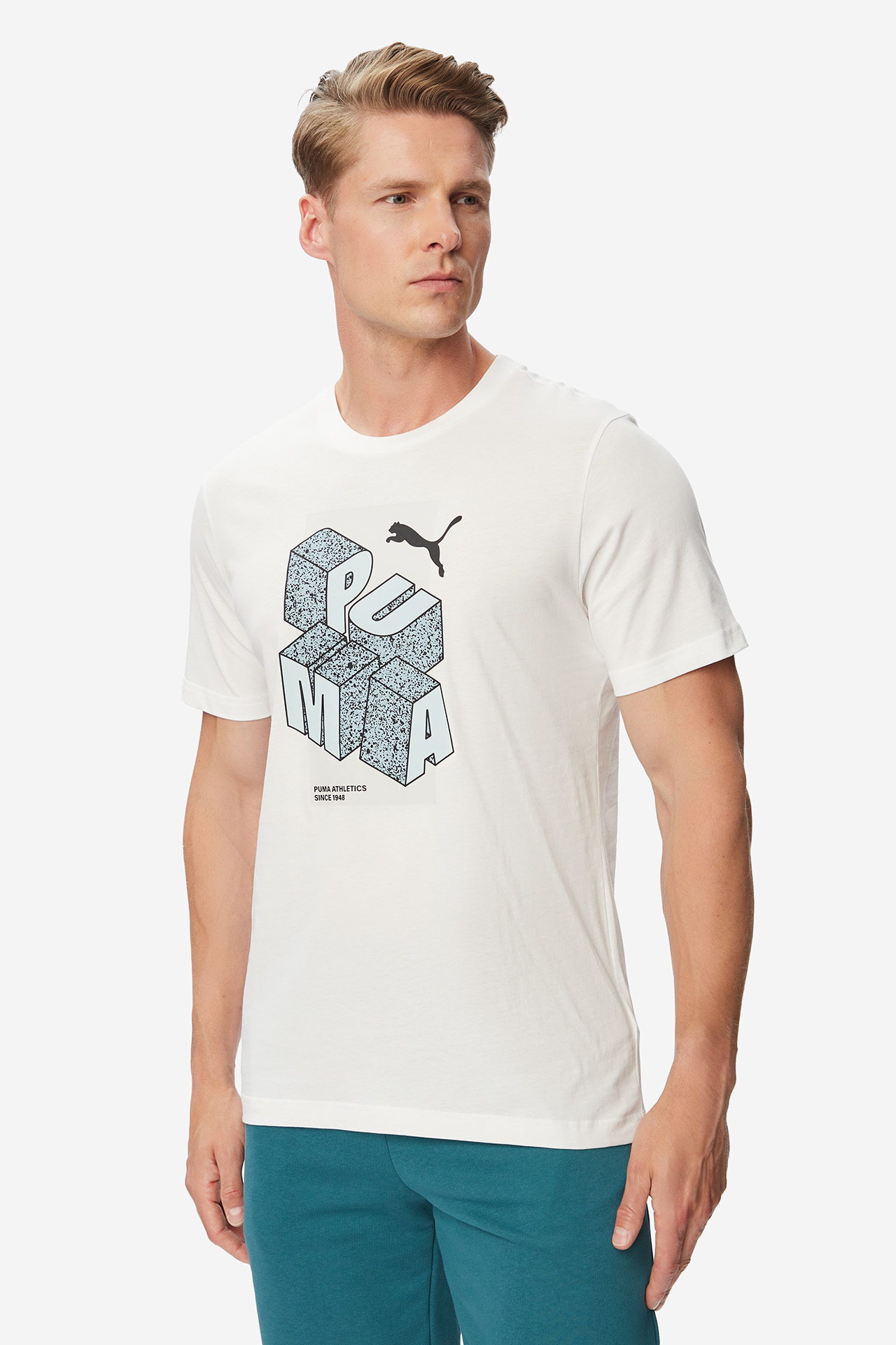 T-shirt PUMA 691782-02 Biały