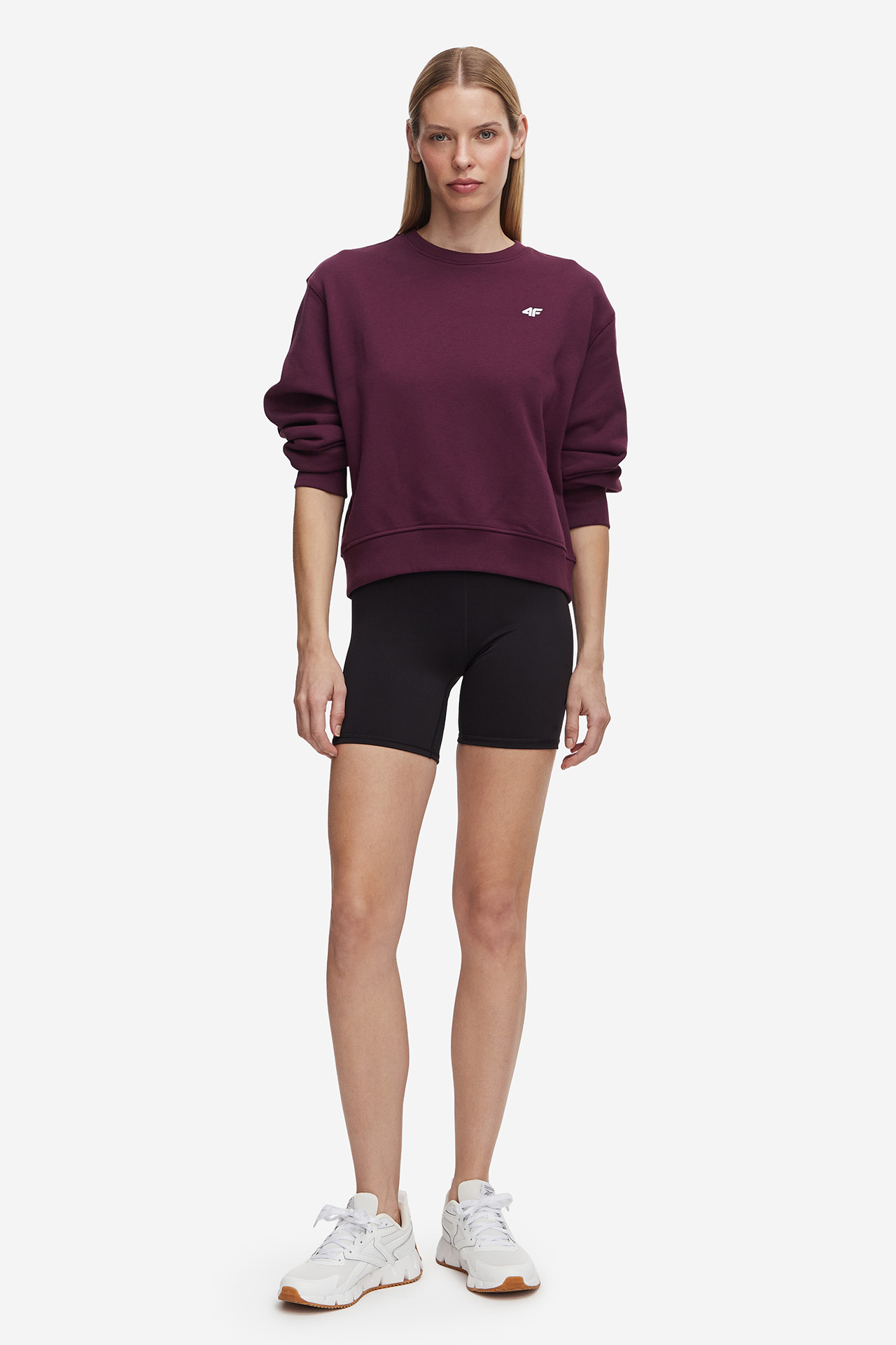 Bluza 4F 4FWSS26TSWSF2204-60S Fioletowy