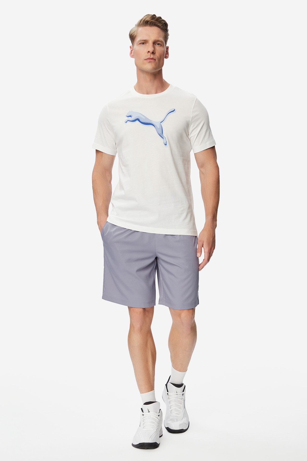 T-shirt PUMA 691774-02 Biały