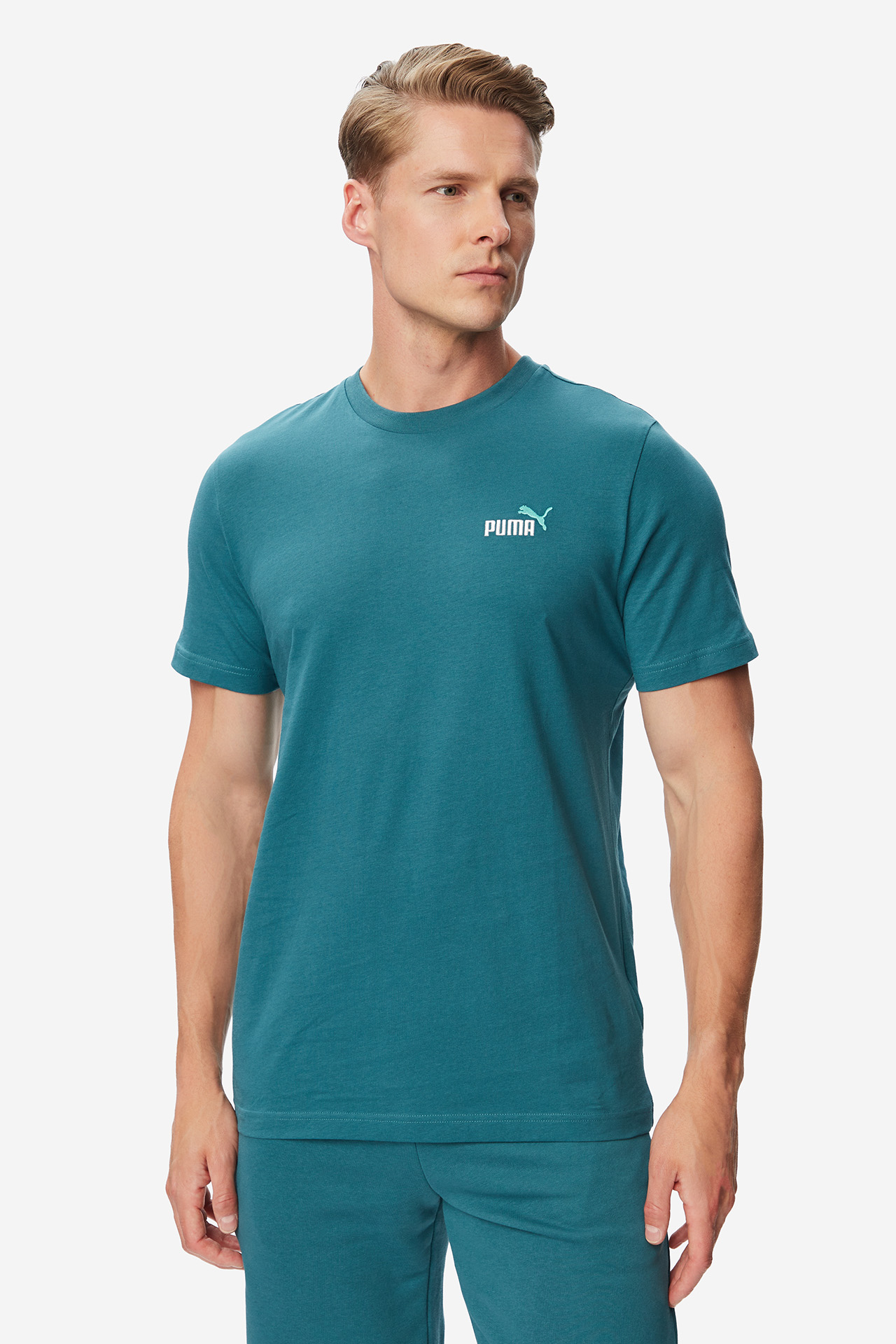 T-shirt PUMA 684717-41 Turkusowy