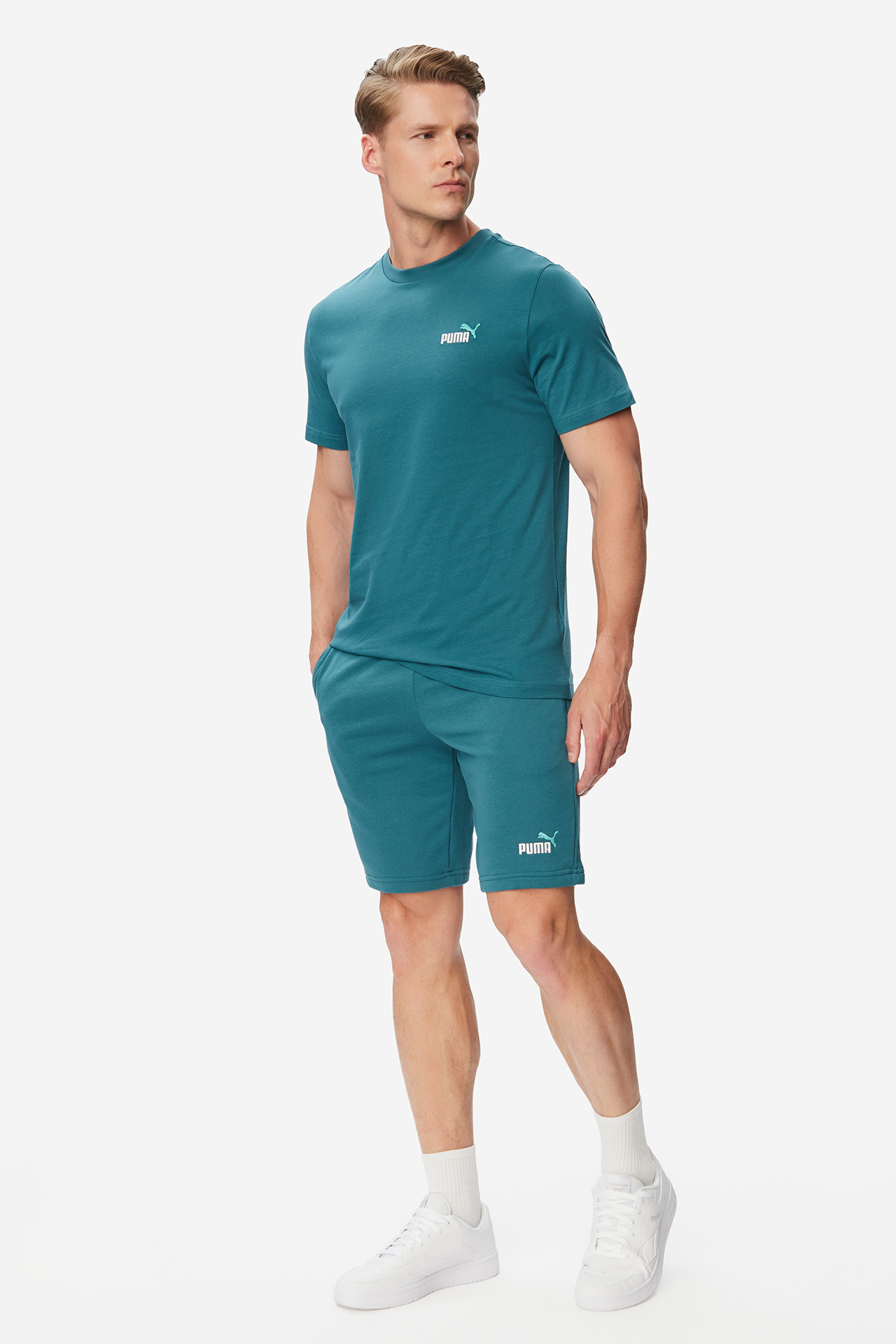 T-shirt PUMA 684717-41 Turkusowy