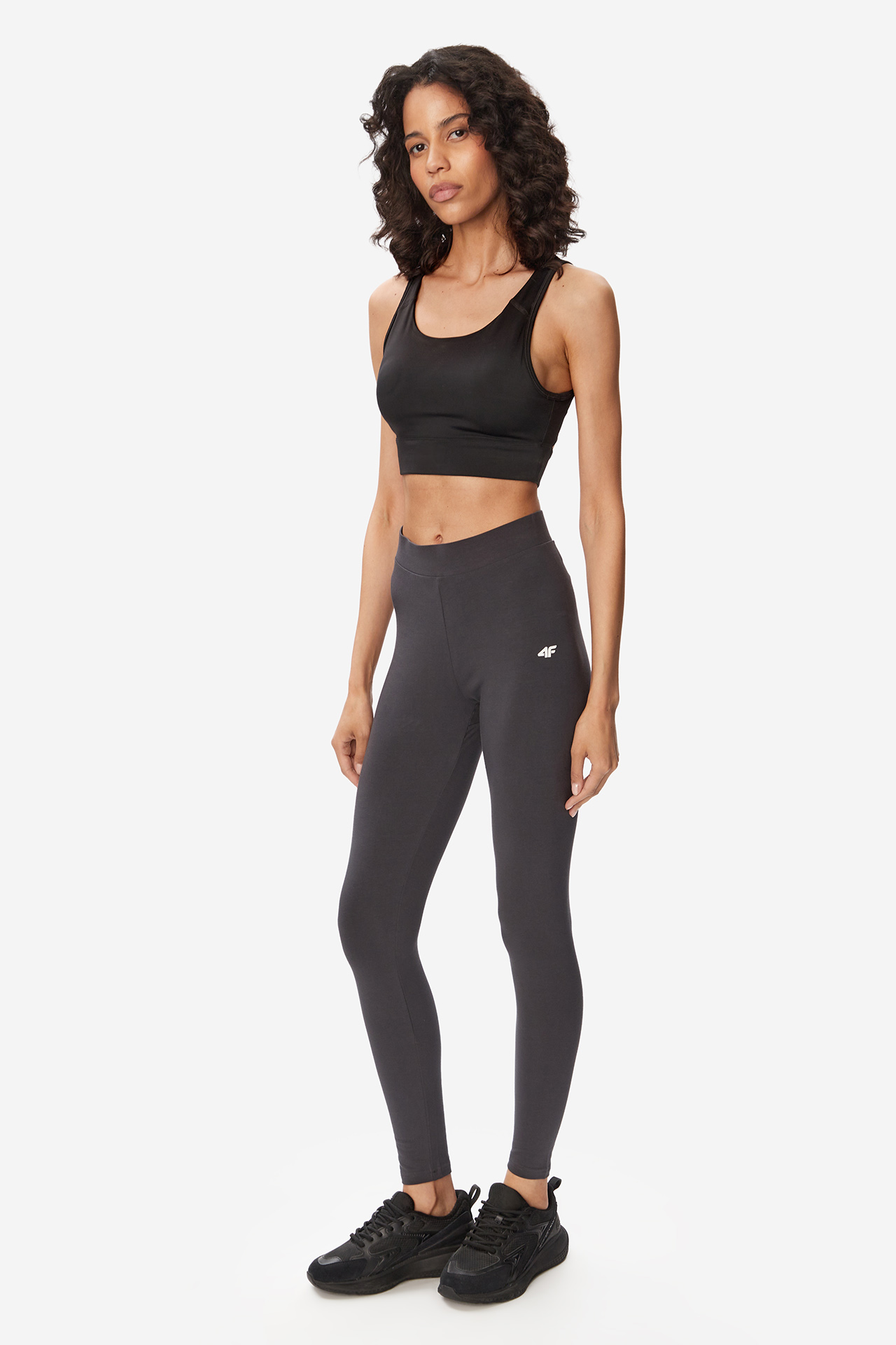 Legginsy 4F 4FWMM00TTIGF296-22S Czarny