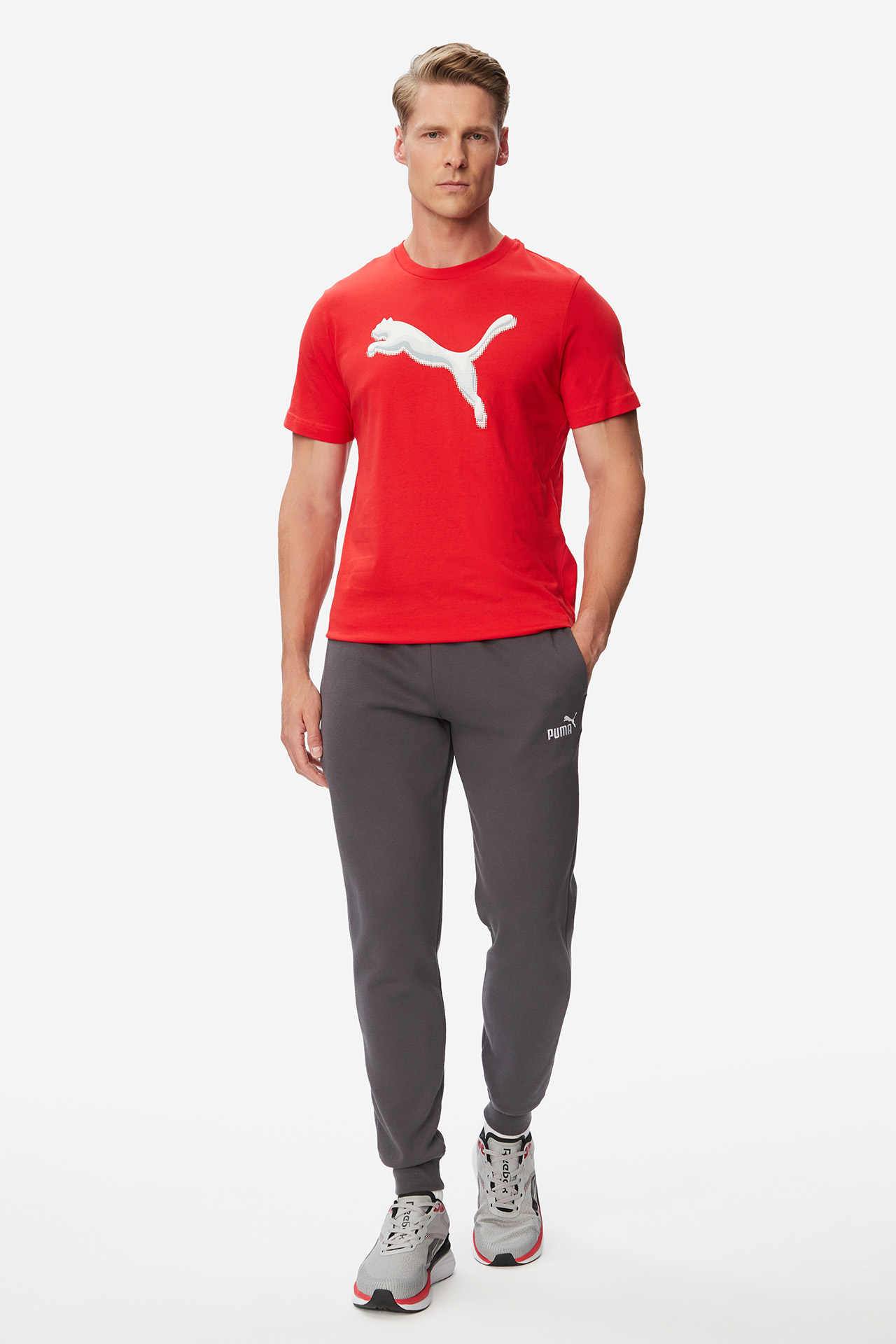 T-shirt PUMA 691774-11 Czerwony