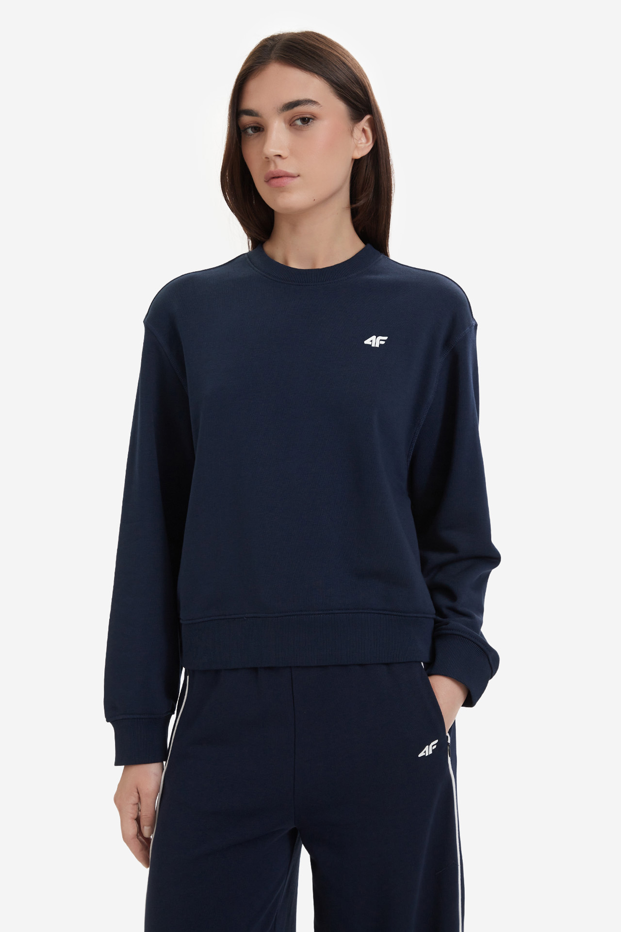 Bluza 4F 4FWMM00TSWSF2534-31S Granatowy