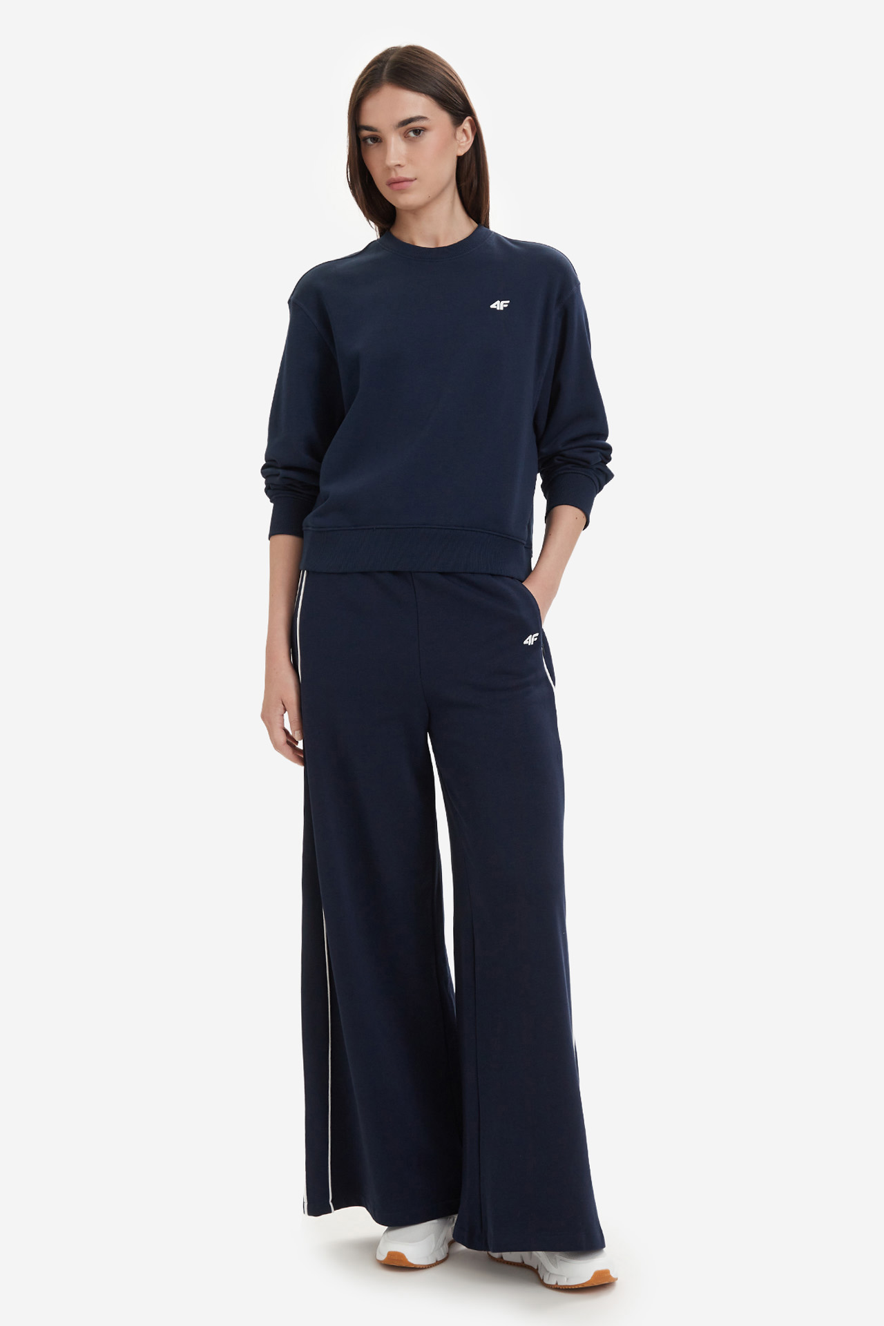 Bluza 4F 4FWMM00TSWSF2534-31S Granatowy