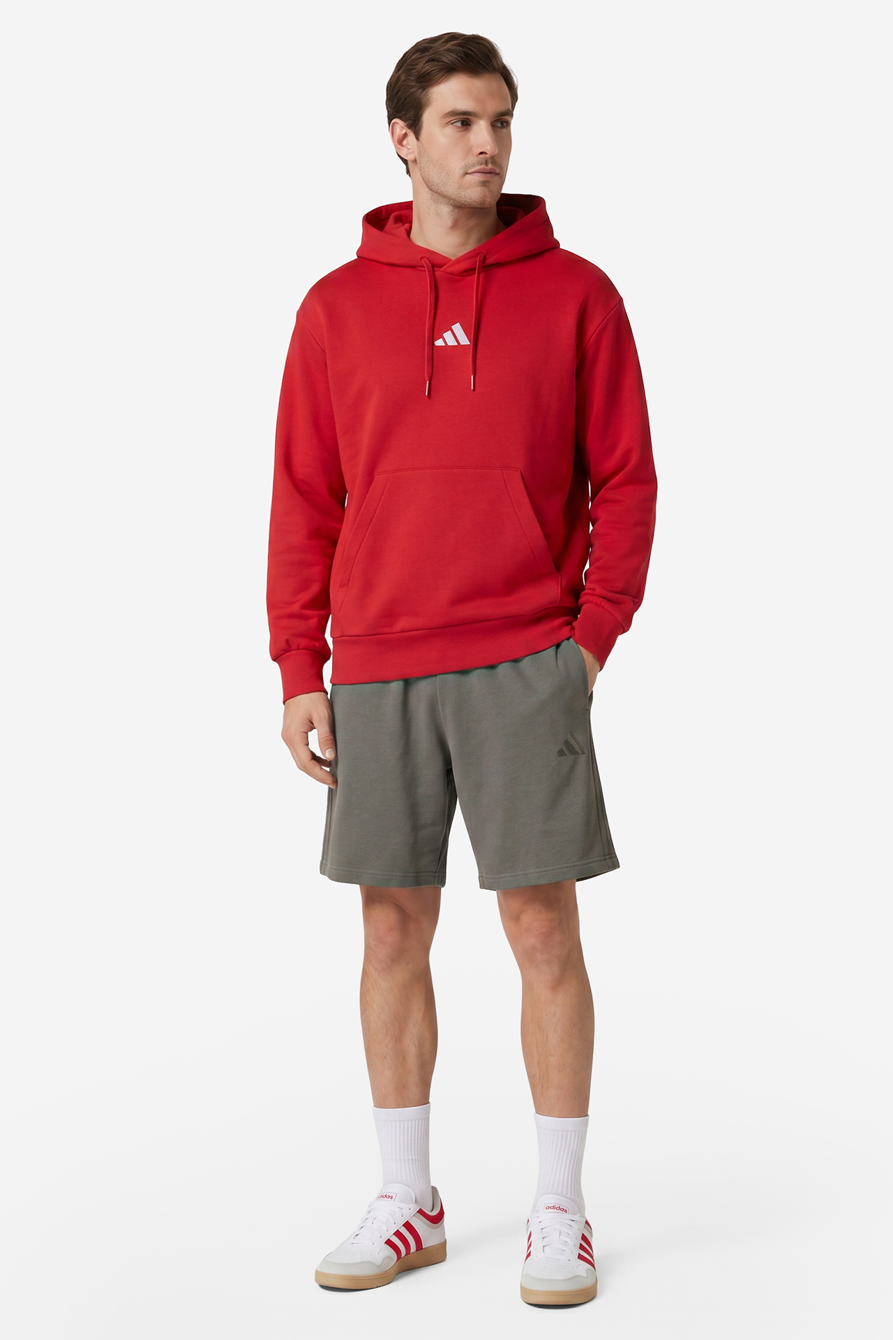 Spodenki adidas JN0607 Szary ciemny