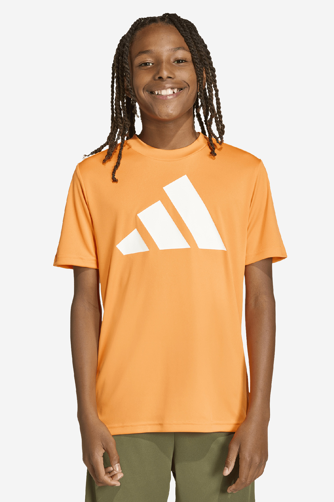T-shirt adidas KB6808 Pomarańczowy