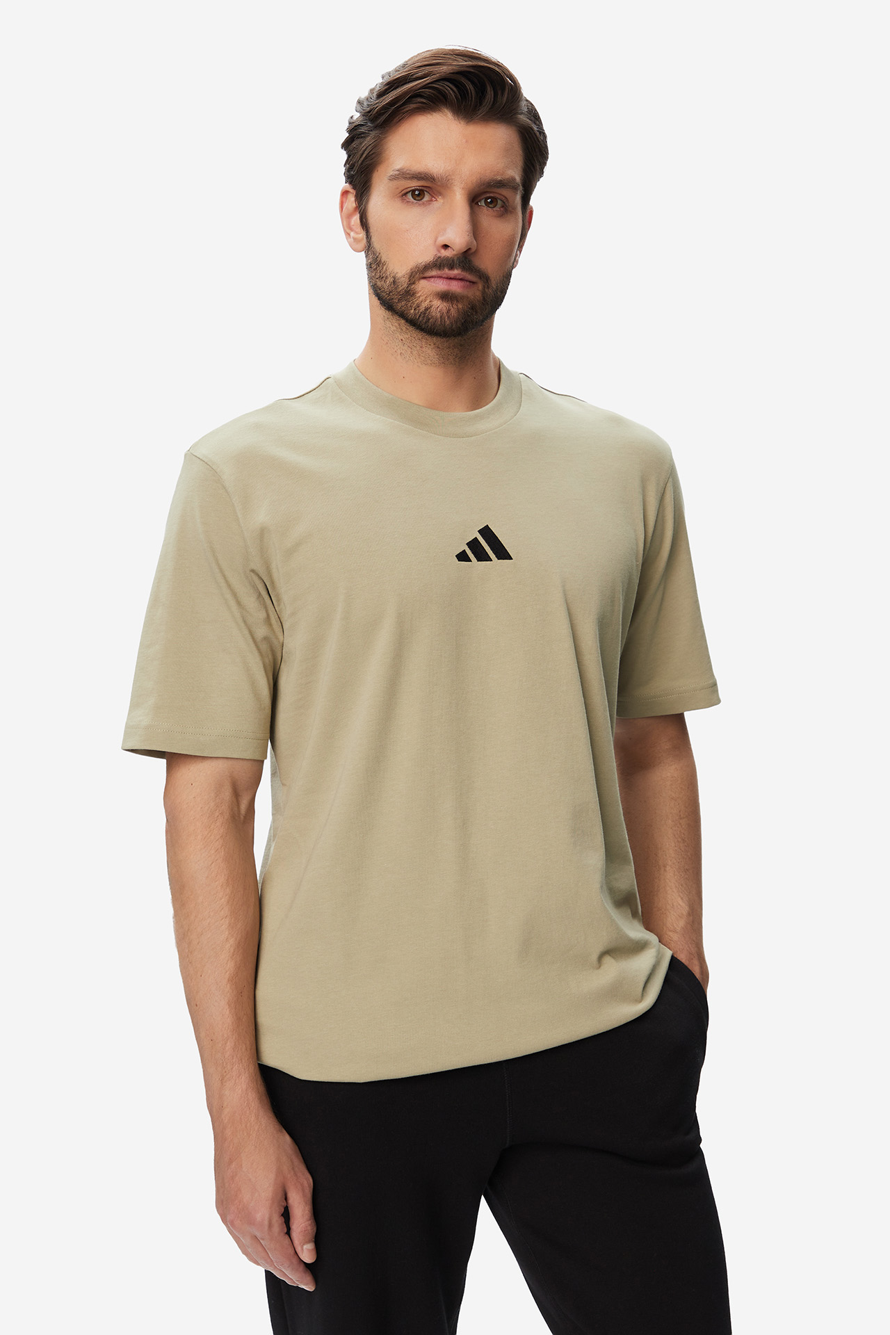 T-shirt adidas KC0905 Beżowy