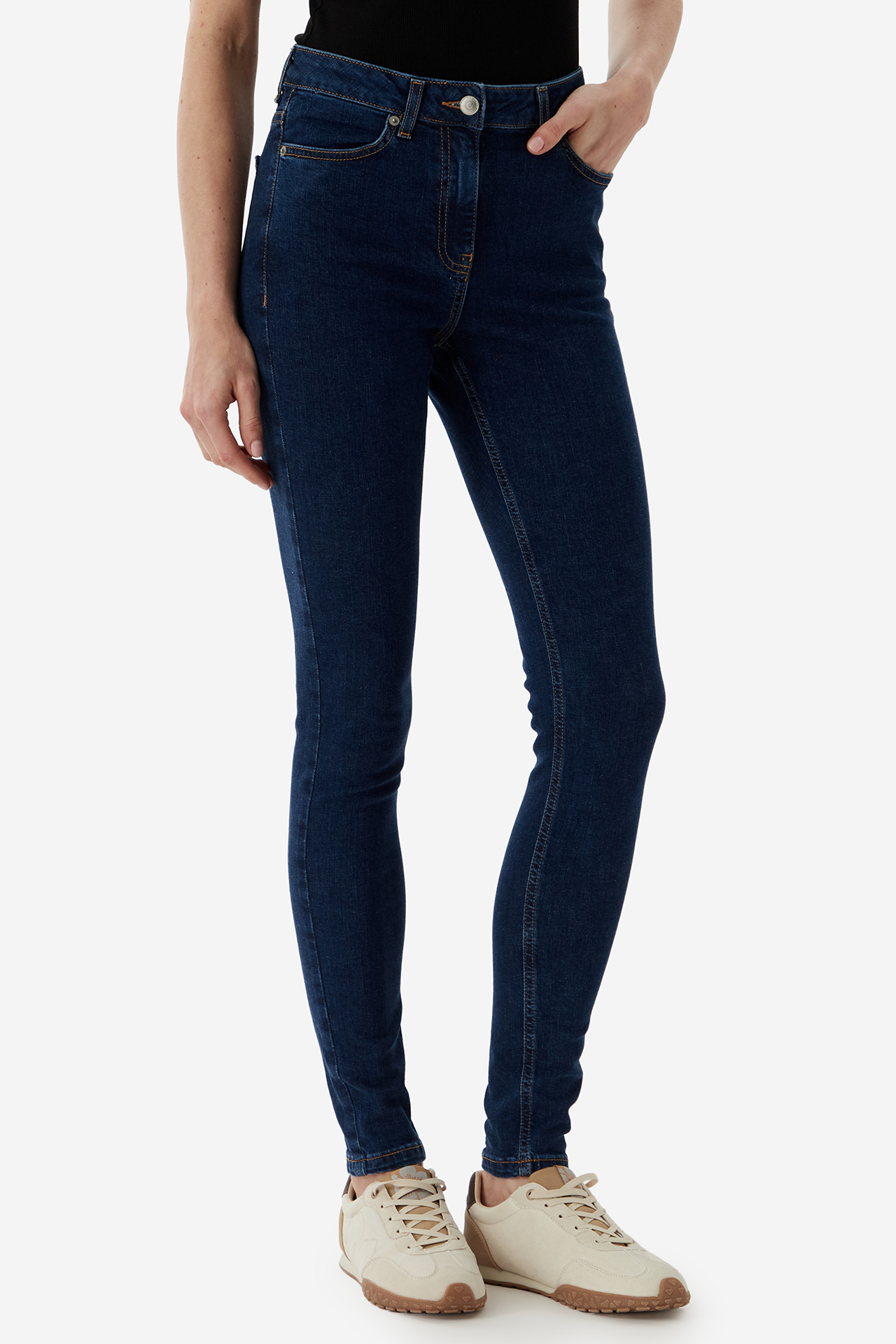 Spodnie CROSS JEANS C-4521-139 Niebieski
