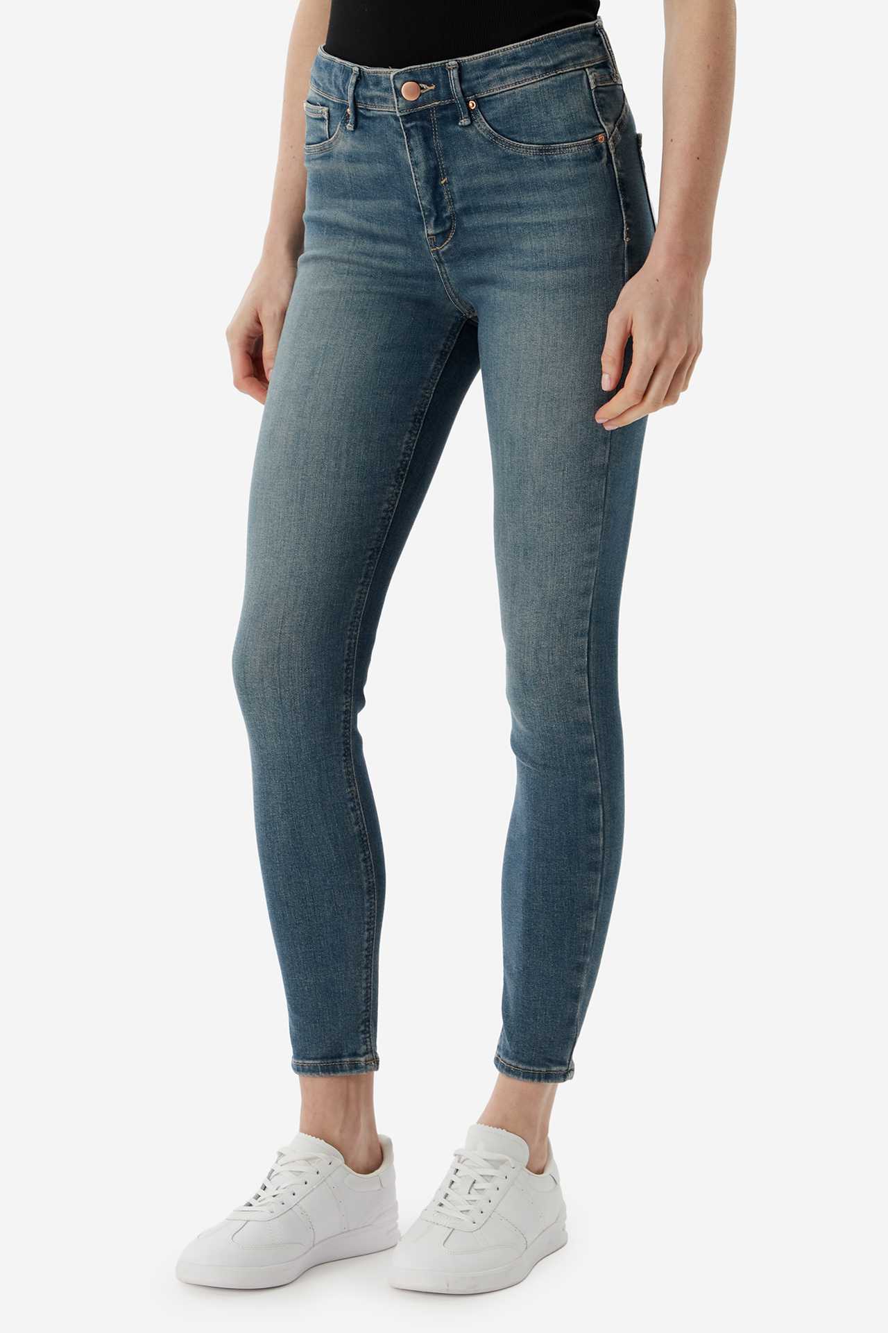 Spodnie CROSS JEANS C-6042-005 Niebieski