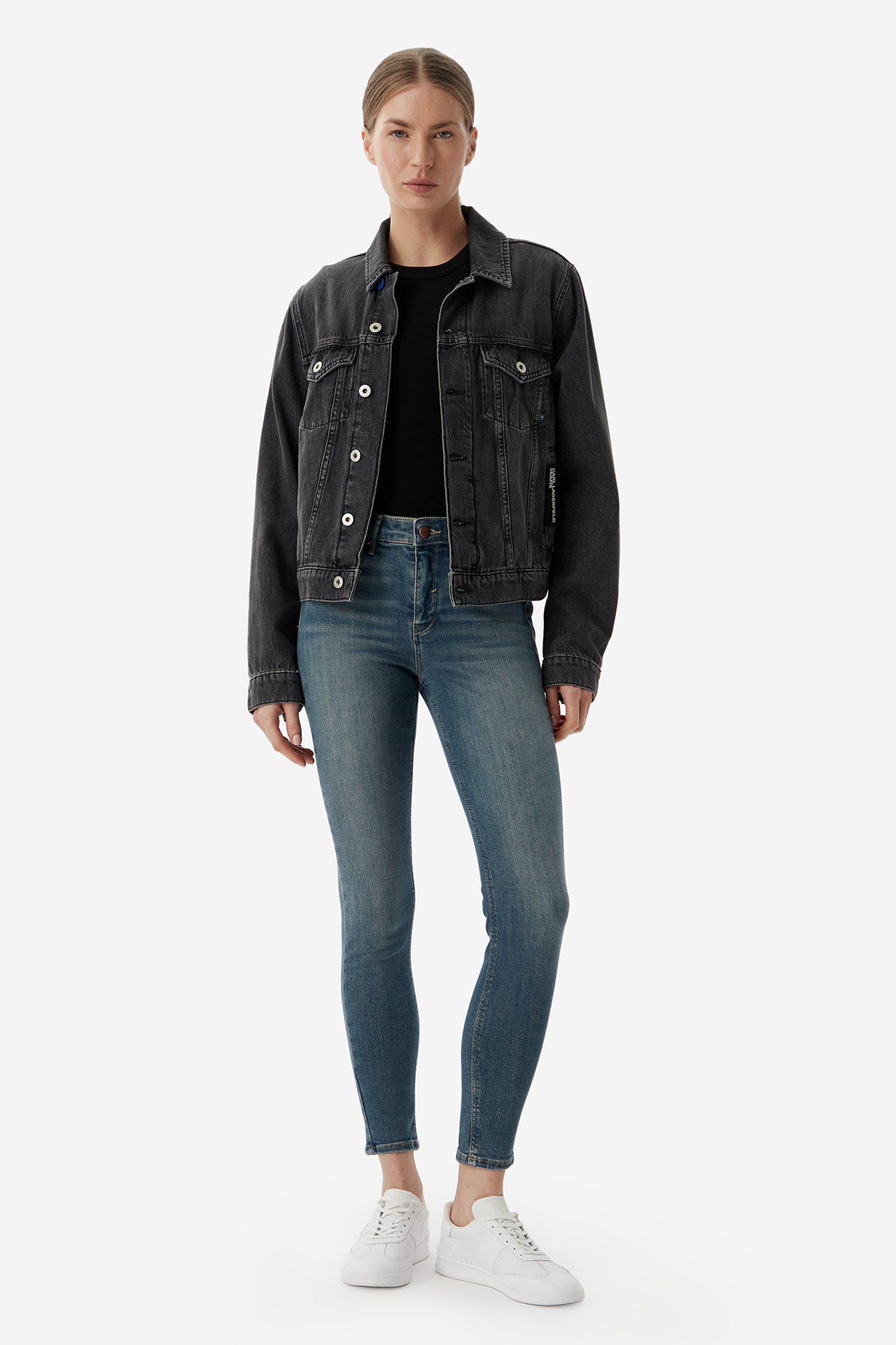 Spodnie CROSS JEANS C-6042-005 Niebieski