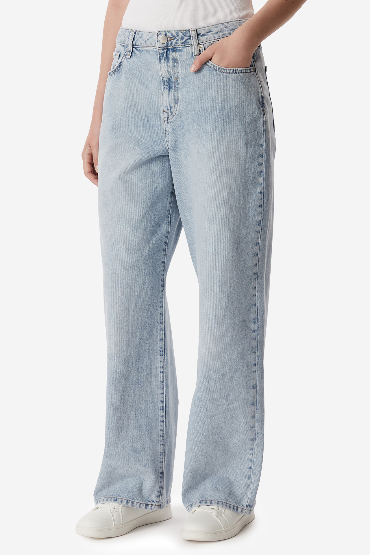 Spodnie CROSS JEANS C-5754-005 Niebieski