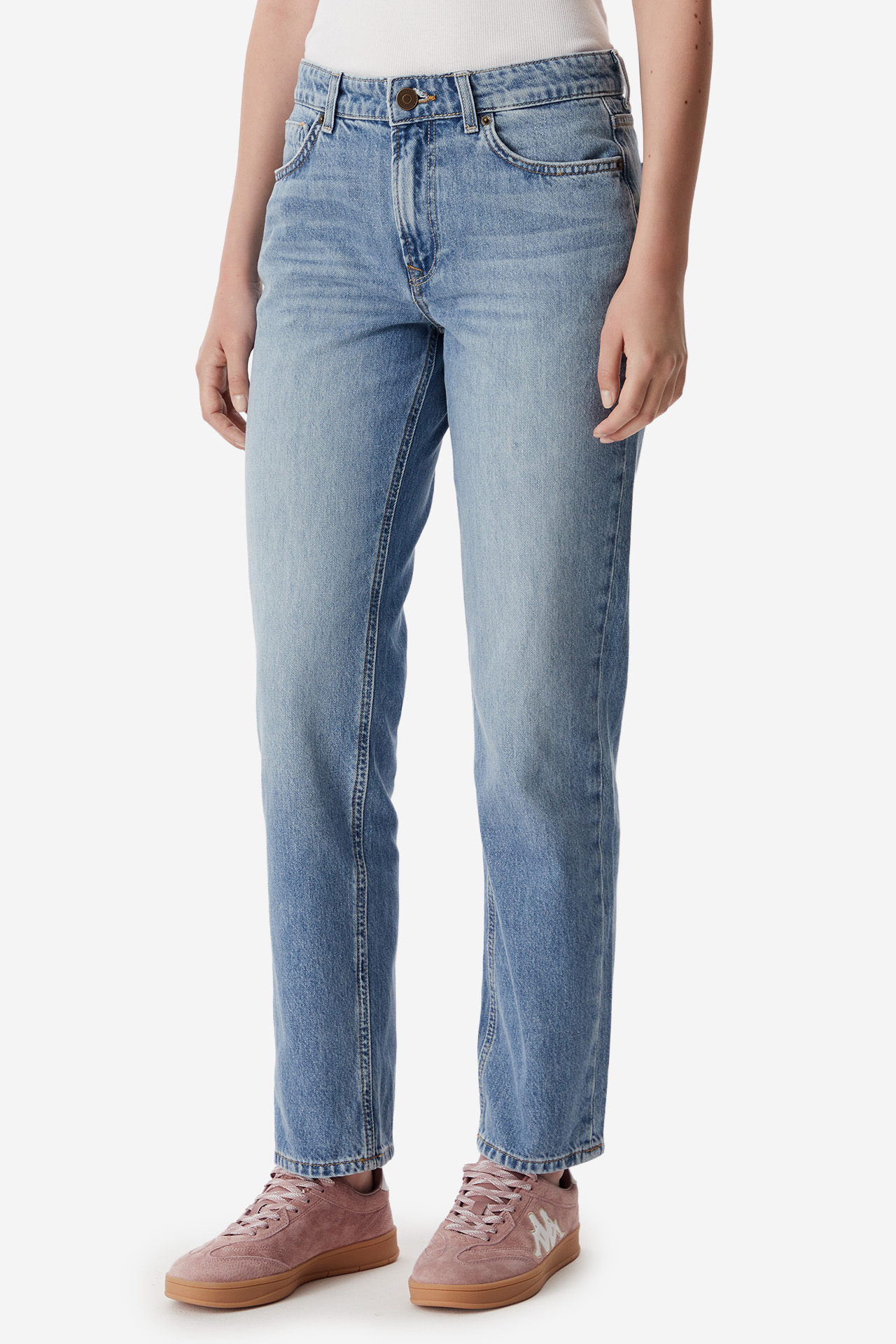 Spodnie CROSS JEANS C-5760-005 Niebieski