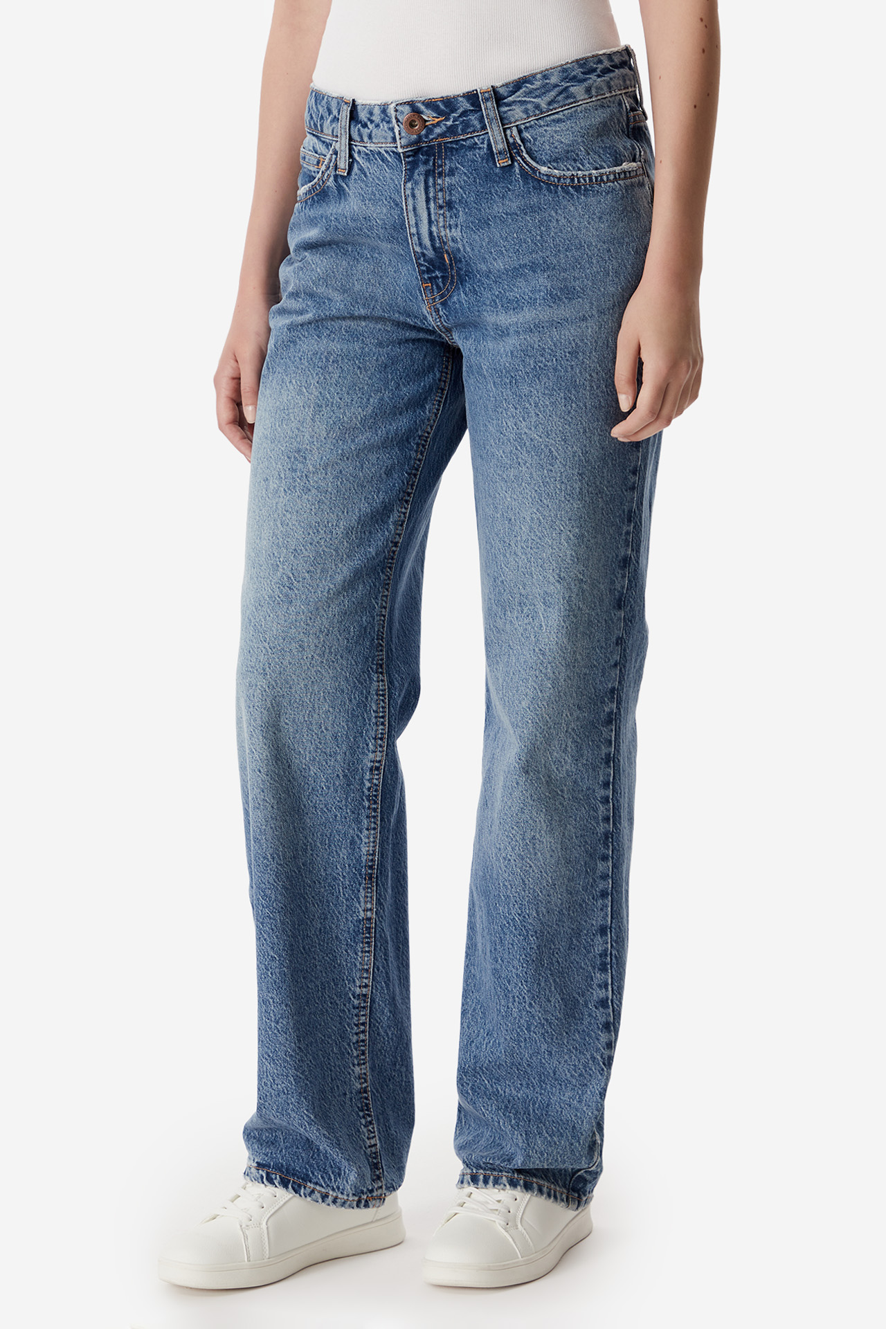 Spodnie CROSS JEANS C-5759-005 Niebieski
