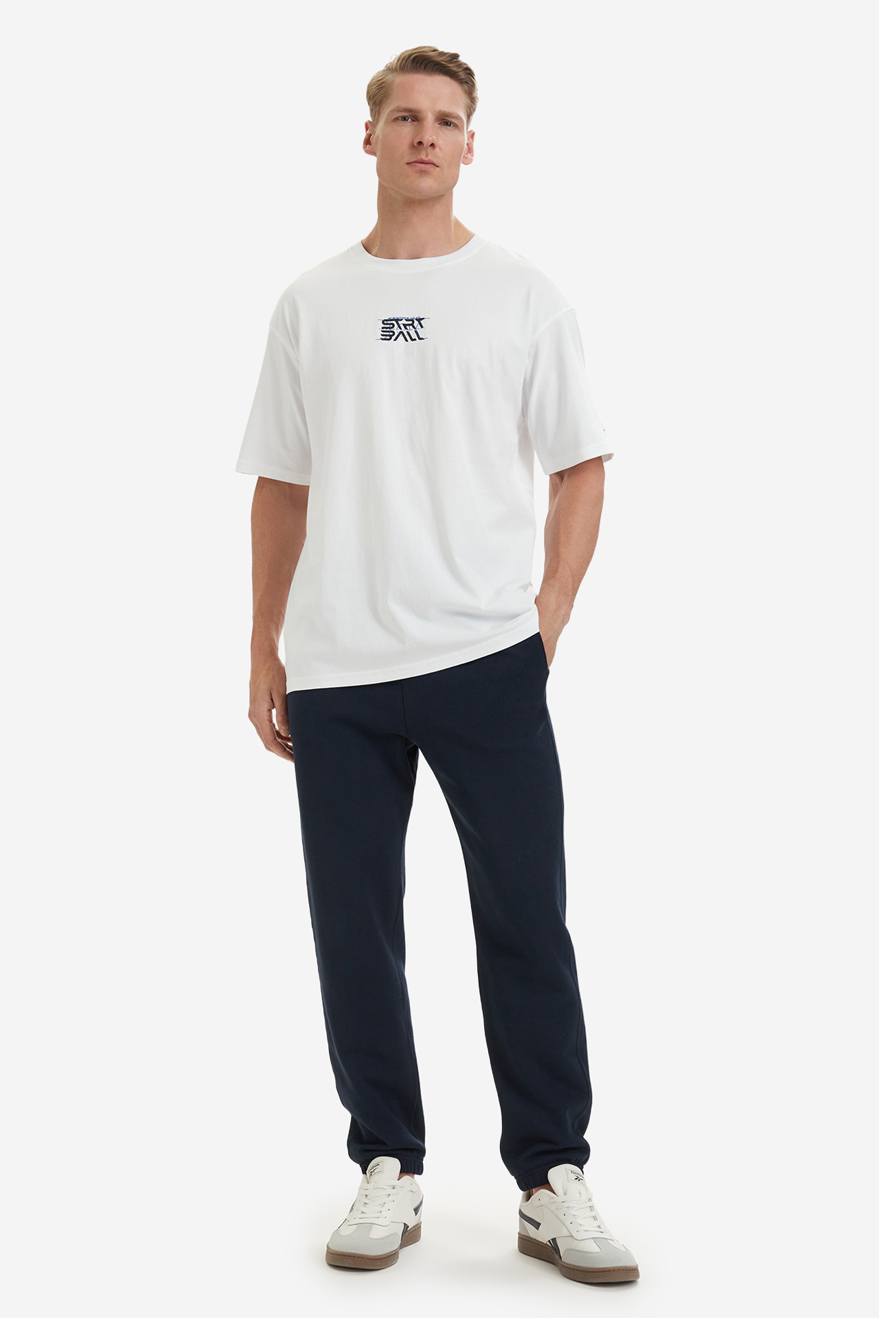 T-shirt 4F 4FWSS26TTSHM3334-10S Biały