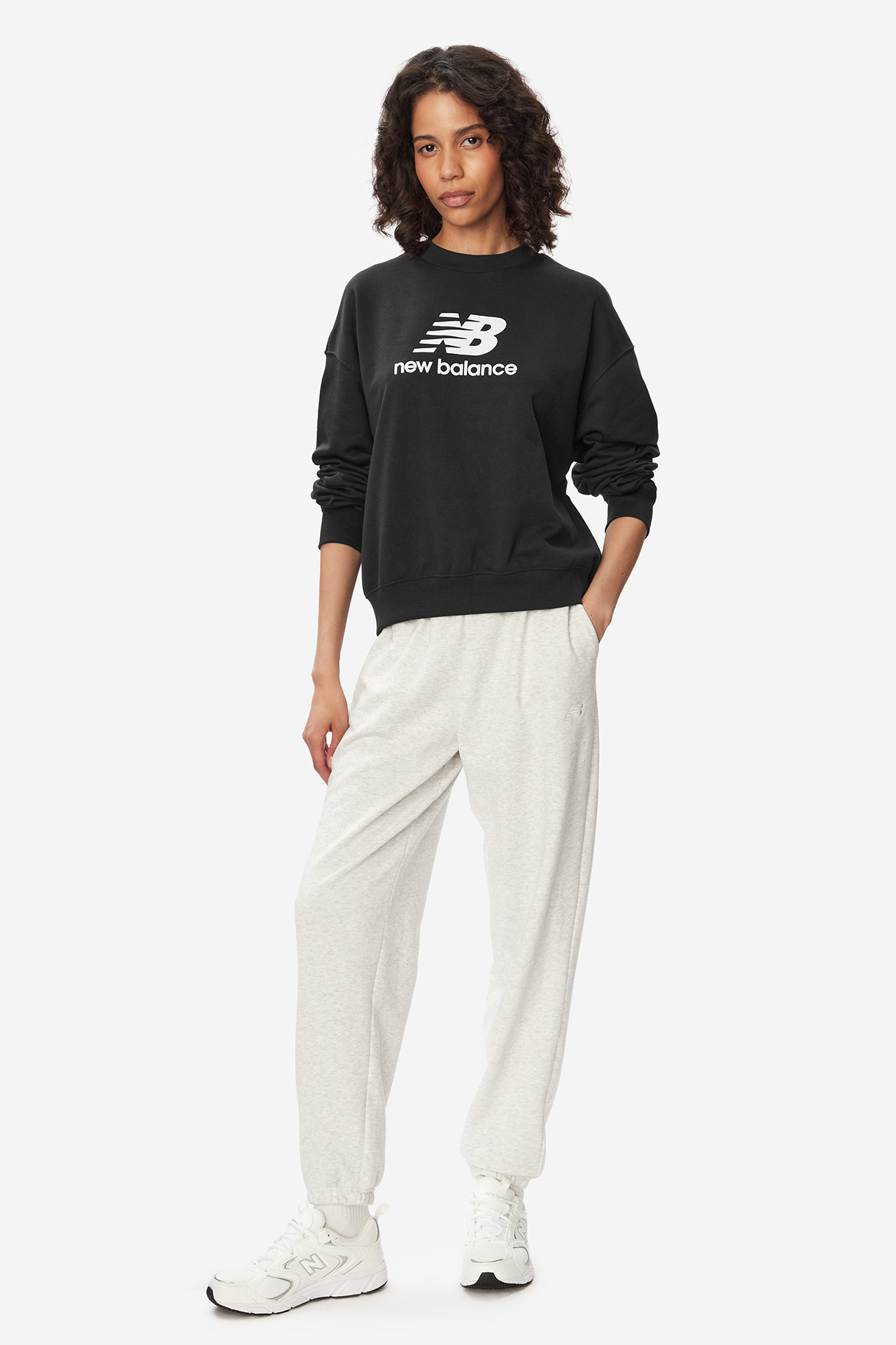 Bluza NEW BALANCE WT41503BK Czarny