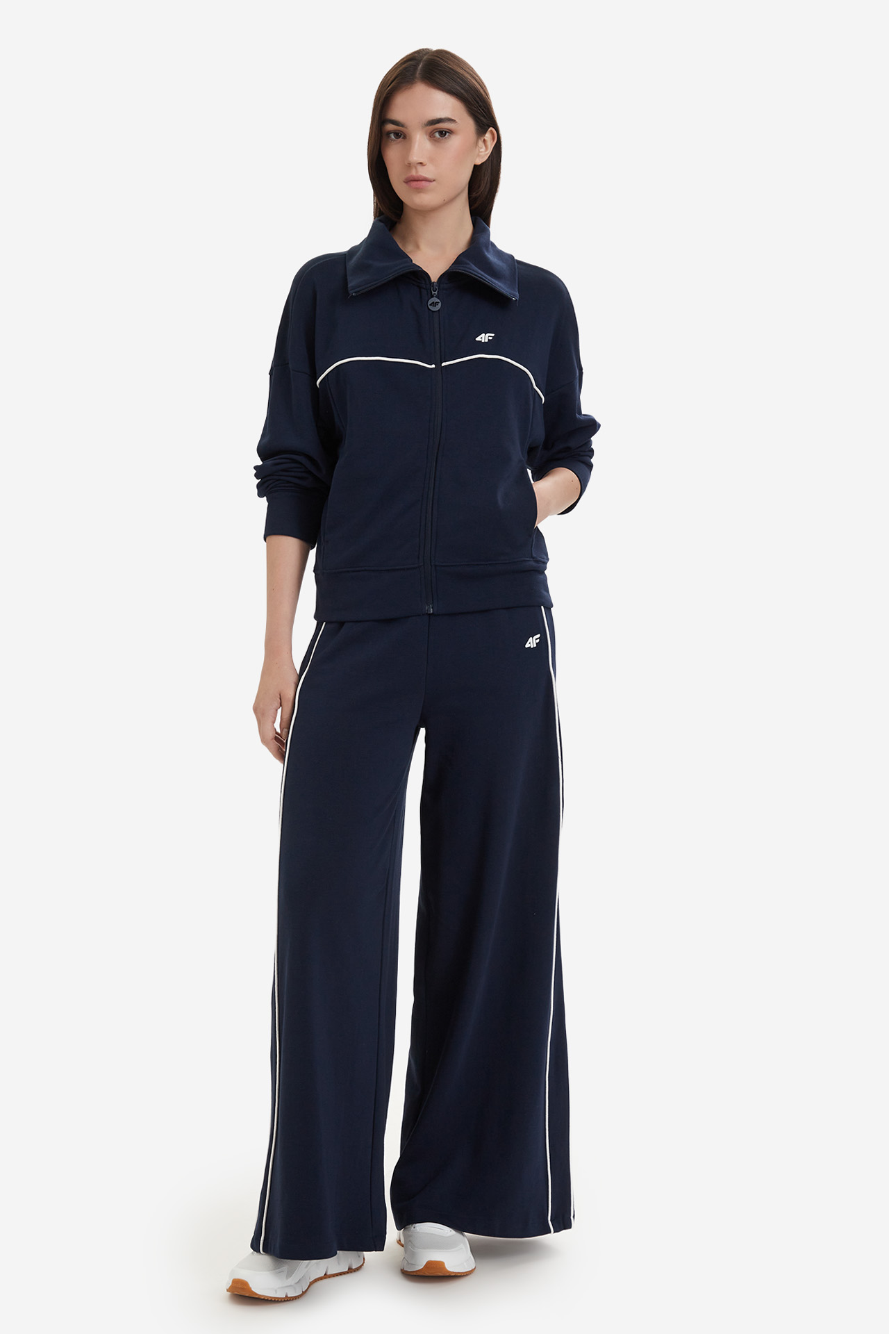 Bluza 4F 4FWSS26TSWSF2174-31S Granatowy