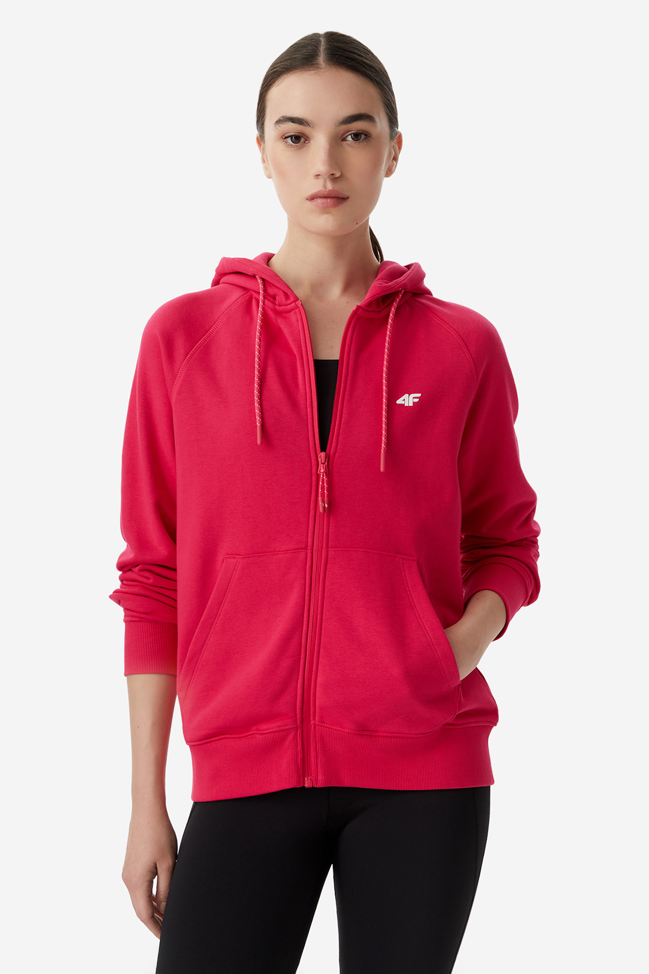 Bluza 4F 4FWSS26TSWSF2205-54S Różowy