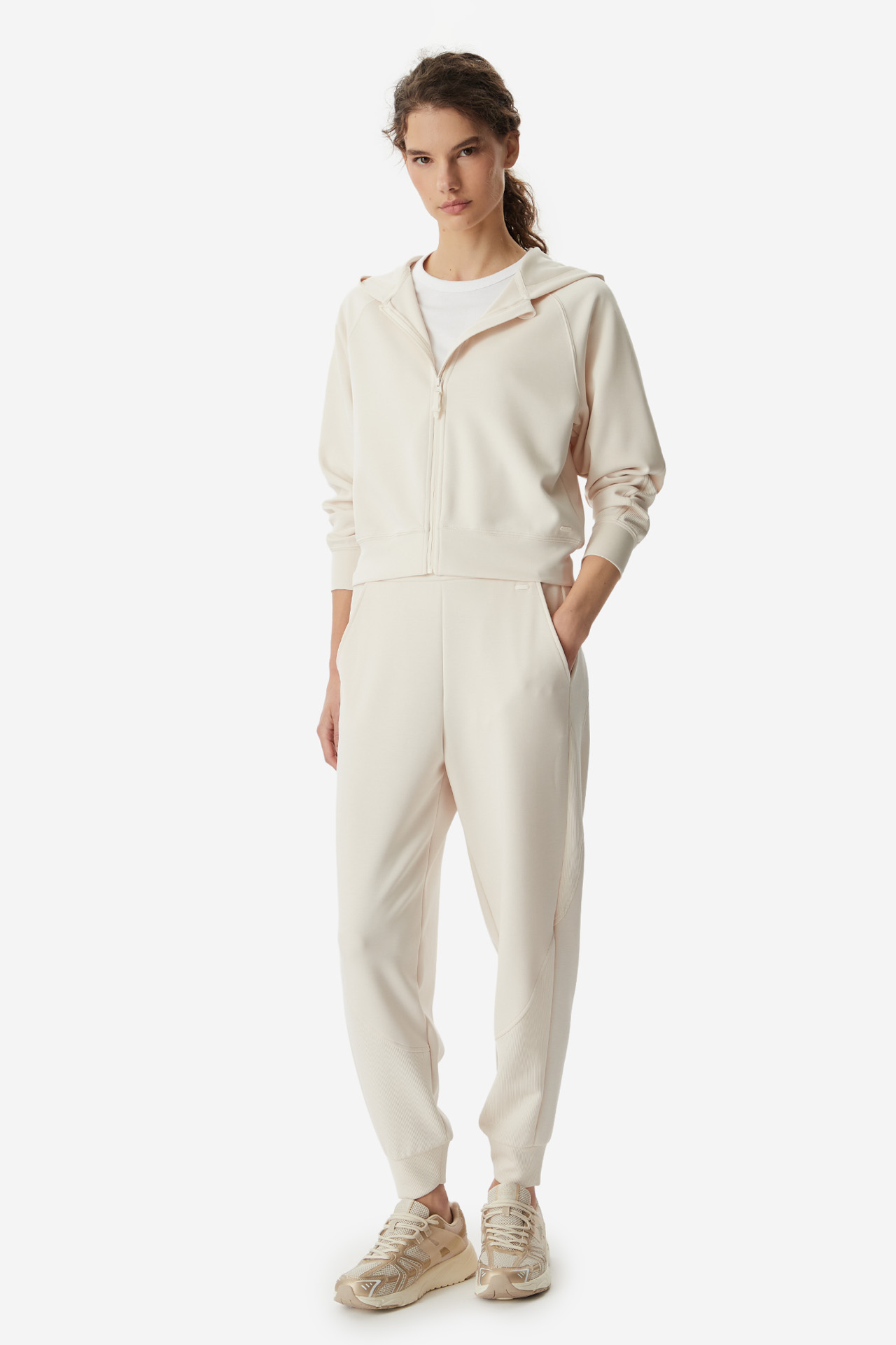 Bluza 4F 4FWSS26TSWSF2178-12S Kremowy