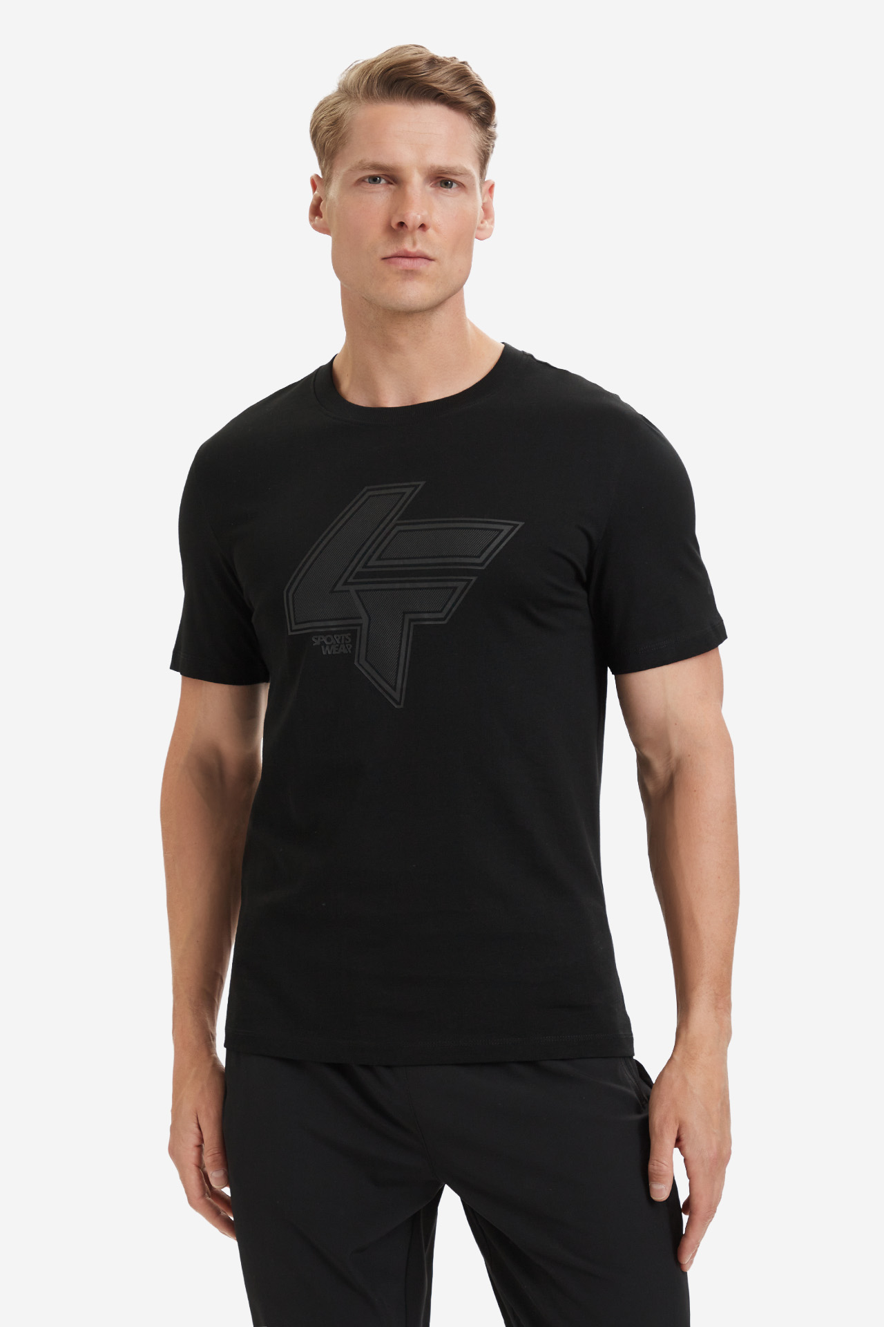 T-shirt 4F 4FWSS26TTSHM2662-20S Czarny