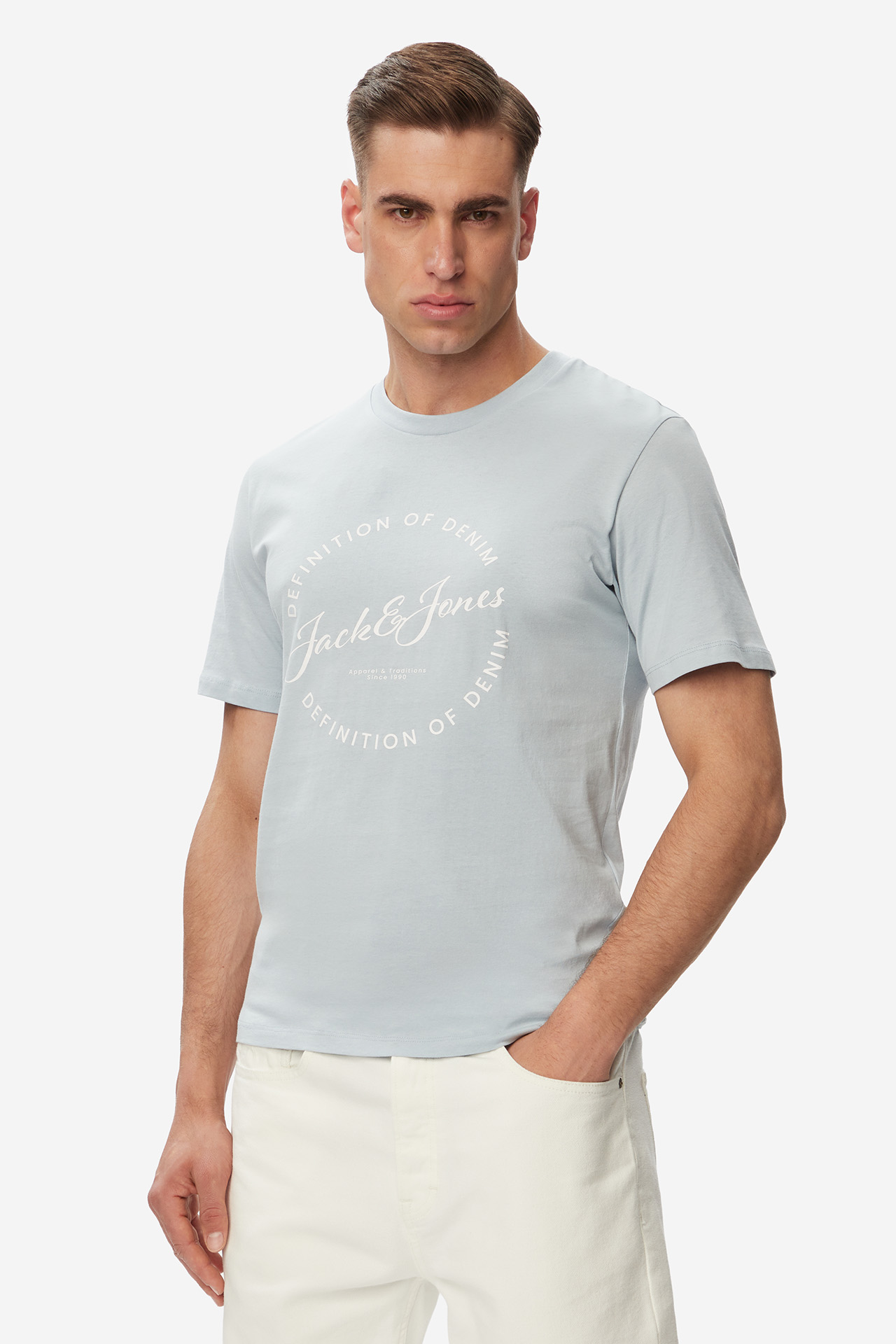 JACK&JONES 12288377-CELESTIAL-BLUE MIX