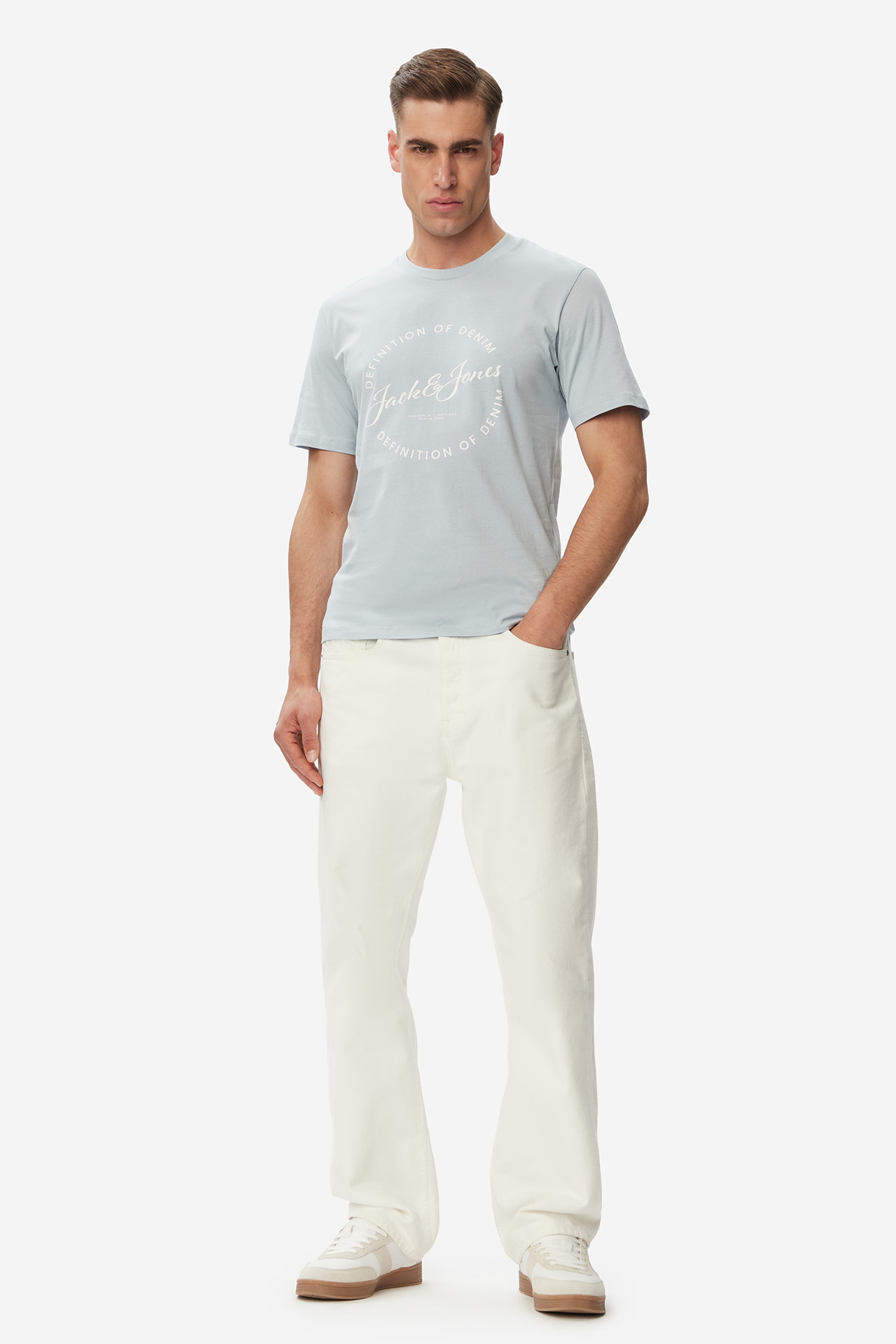 JACK&JONES 12288377-CELESTIAL-BLUE MIX