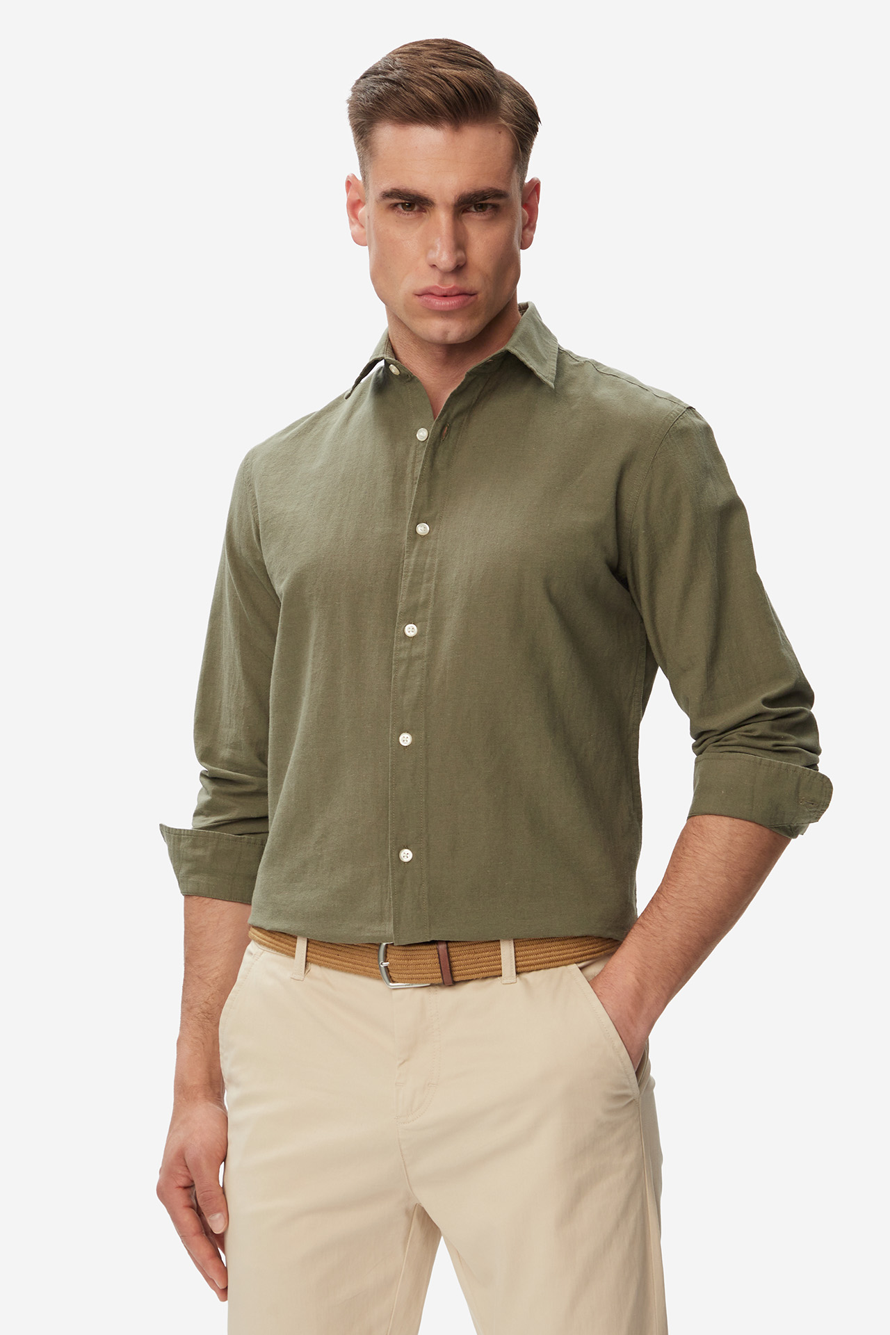 JACK&JONES 12288595-DUSTY-OLIVE MIX