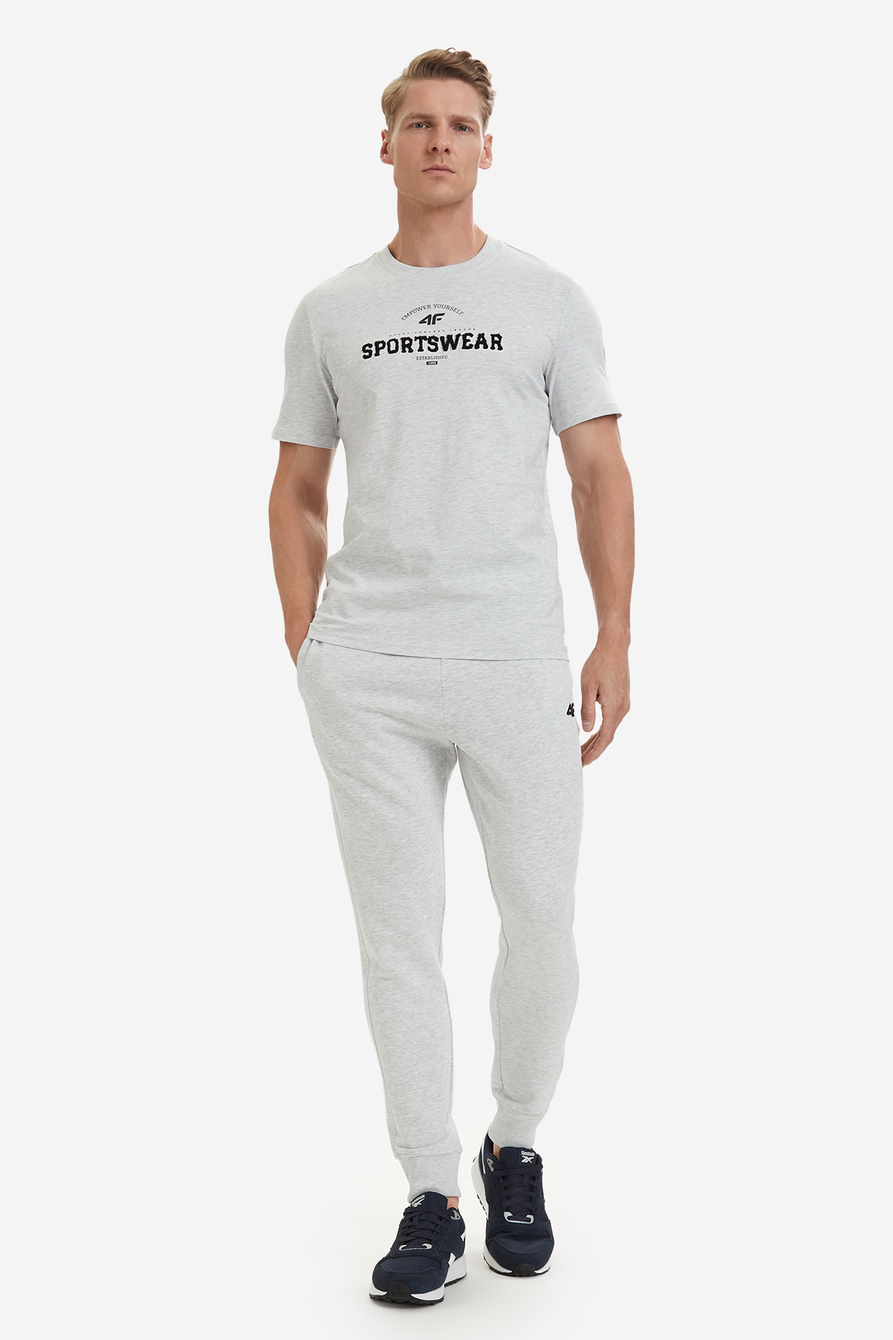 T-shirt 4F 4FWSS26TTSHM3324-27M Czarny