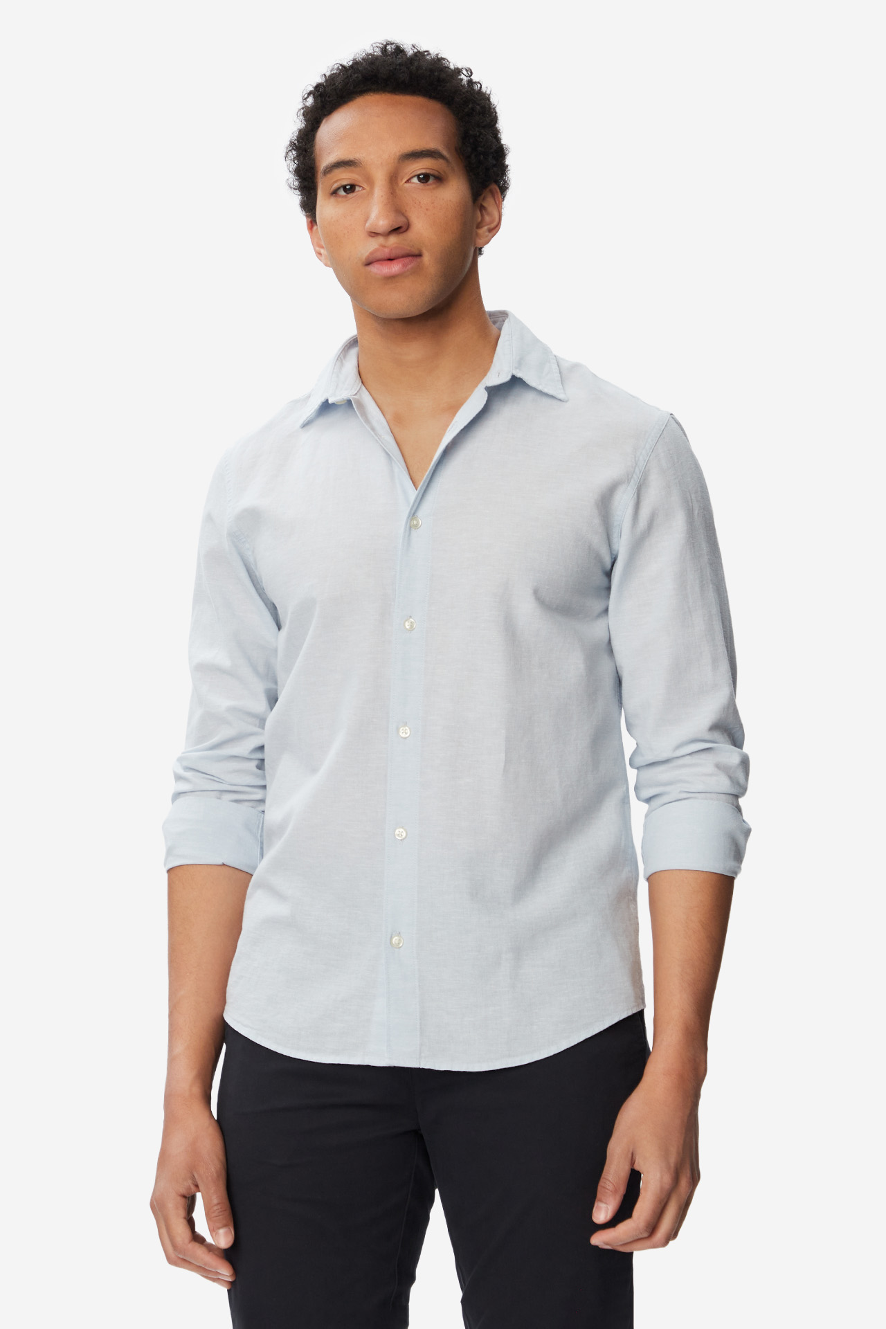 Koszula JACK&JONES 12288595-CELESTIAL-BLUE Niebieski jasny
