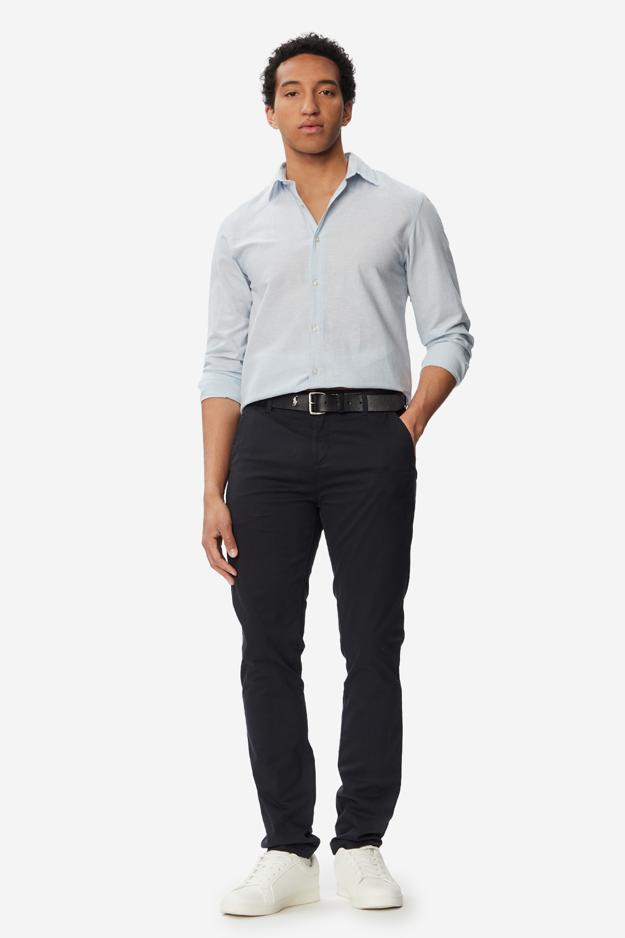 Koszula JACK&JONES 12288595-CELESTIAL-BLUE Niebieski jasny