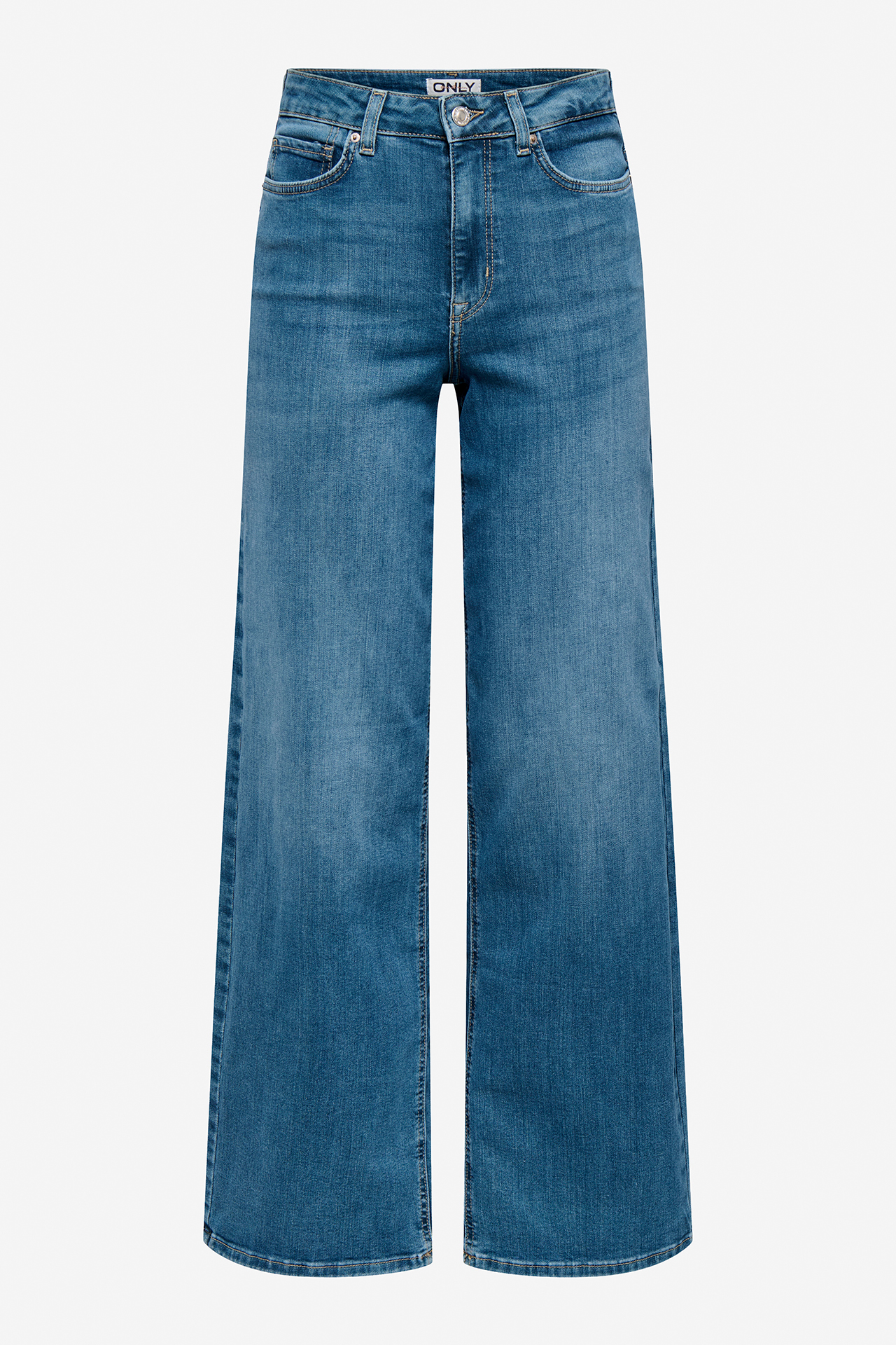 Spodnie ONLY 15377780-LIGHT-MEDIUM-BLUE-DENIM Niebieski