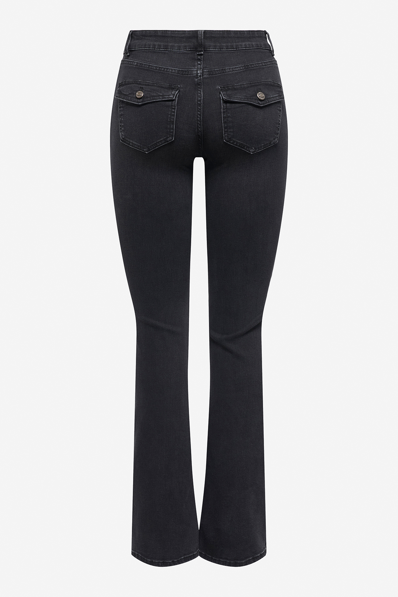 Spodnie ONLY 15353655-WASHED-BLACK Czarny