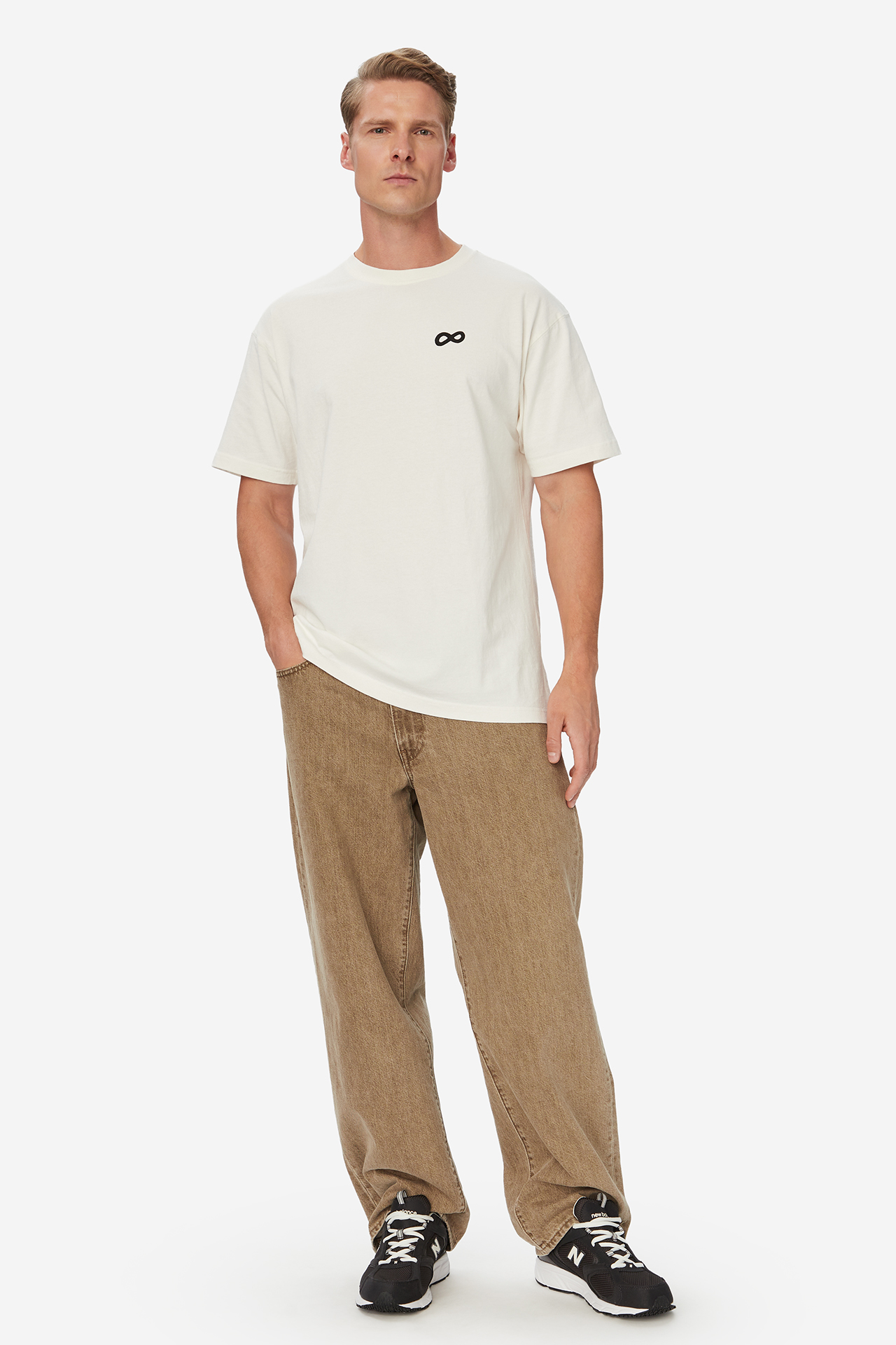 T-shirt PROSTO KL261MTEE1273 Biały