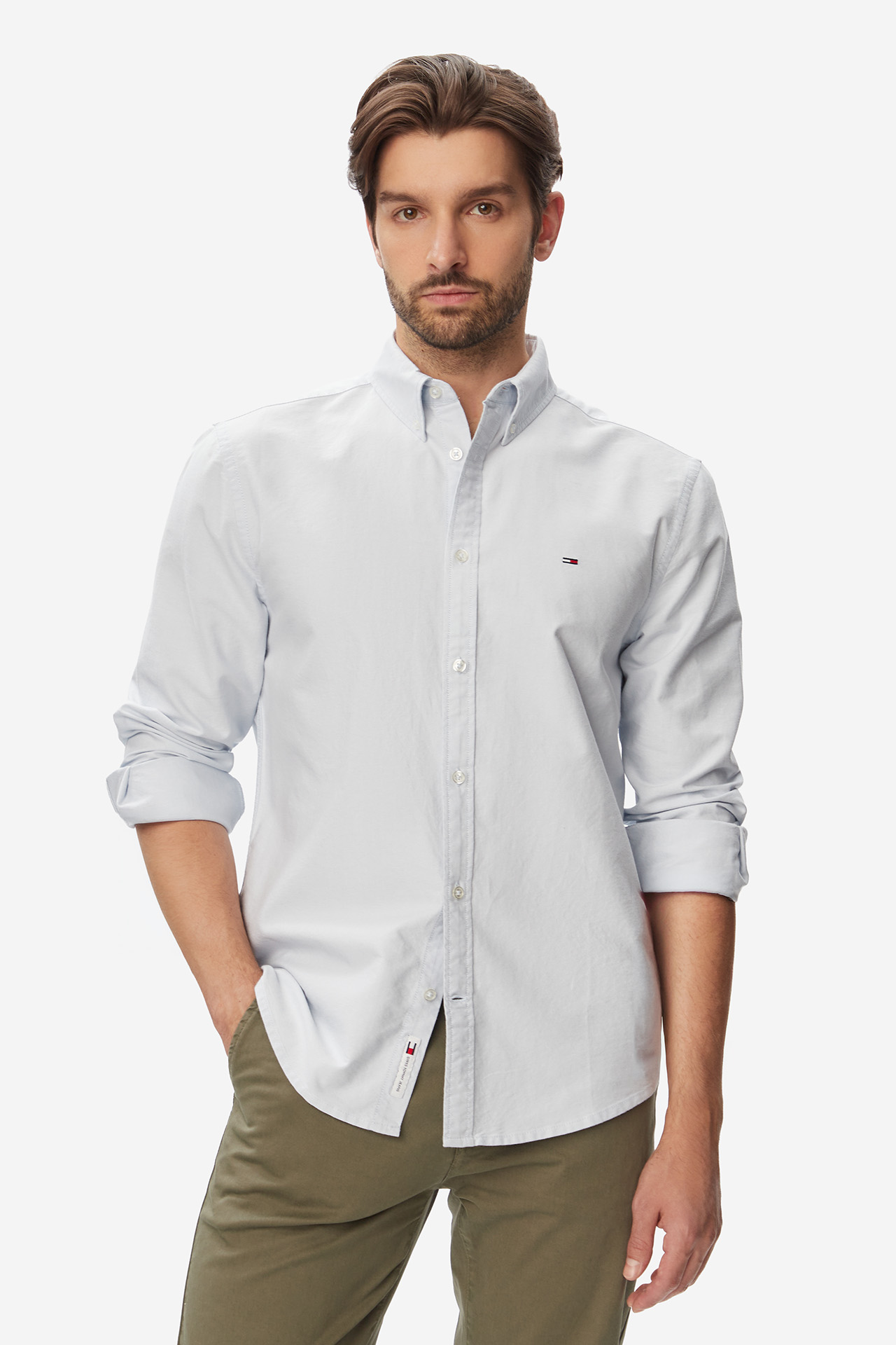 Koszula Tommy Jeans DM0DM21298 Niebieski