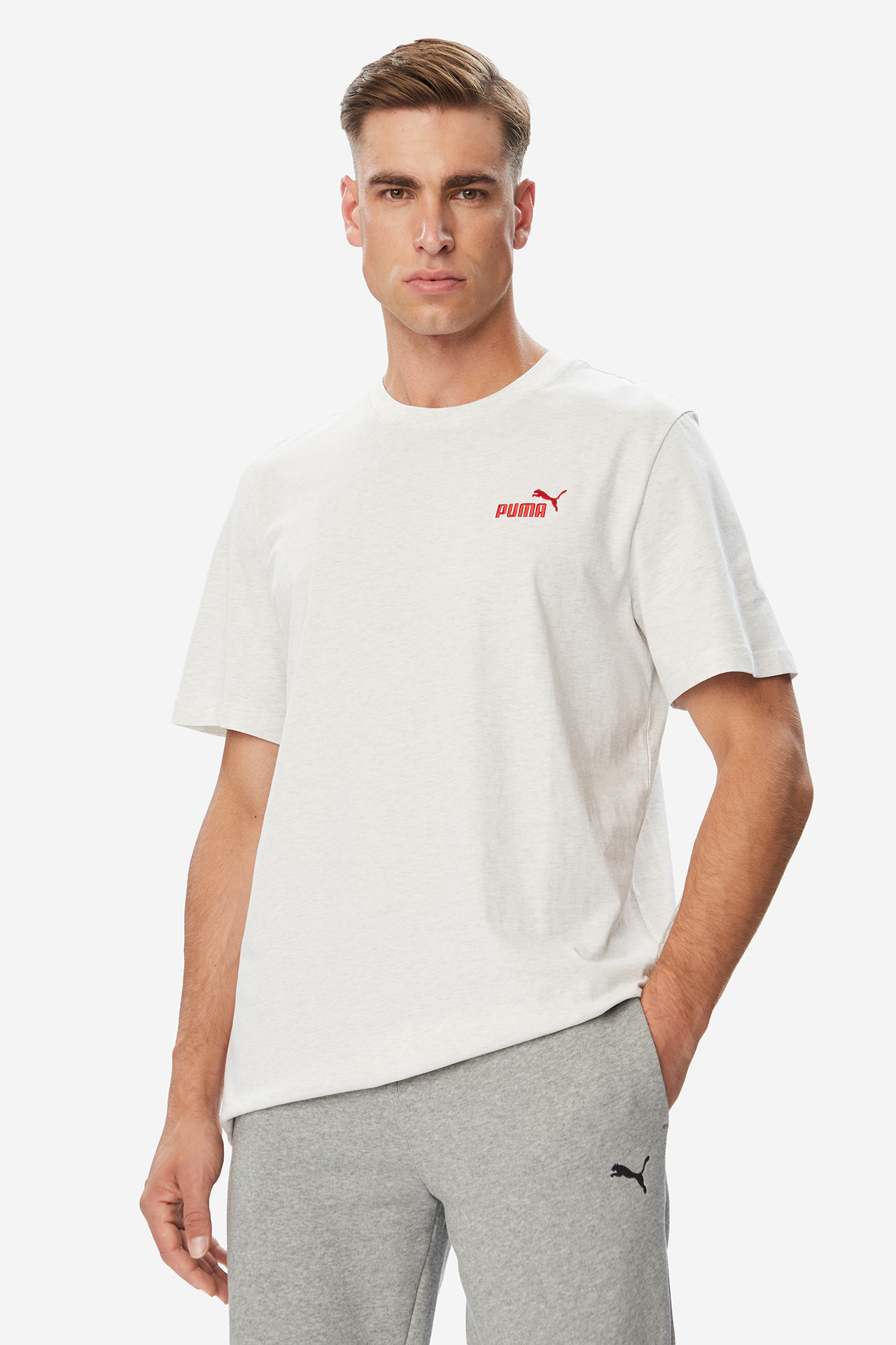 T-shirt PUMA 682535-05 Szary jasny