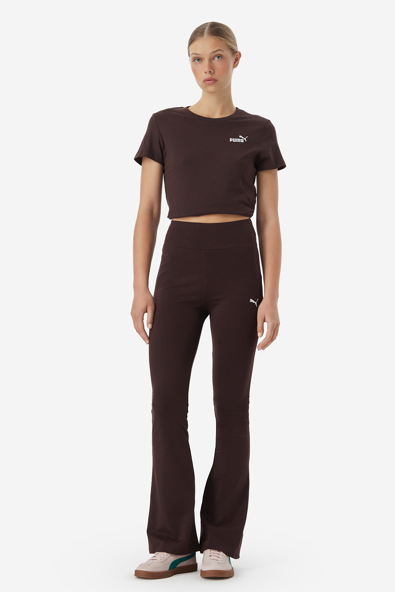 T-shirt PUMA 682373-33 Brązowy ciemny