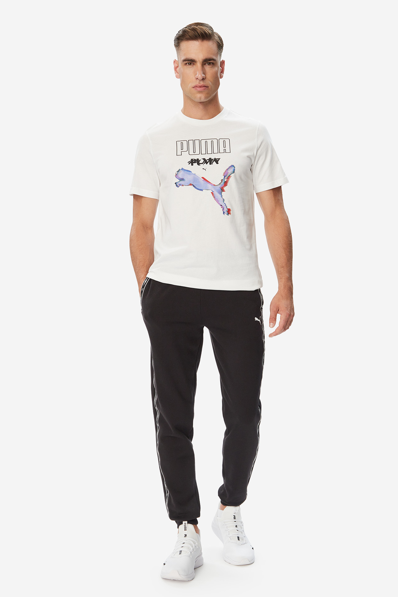 T-shirt PUMA 694361-02 Biały