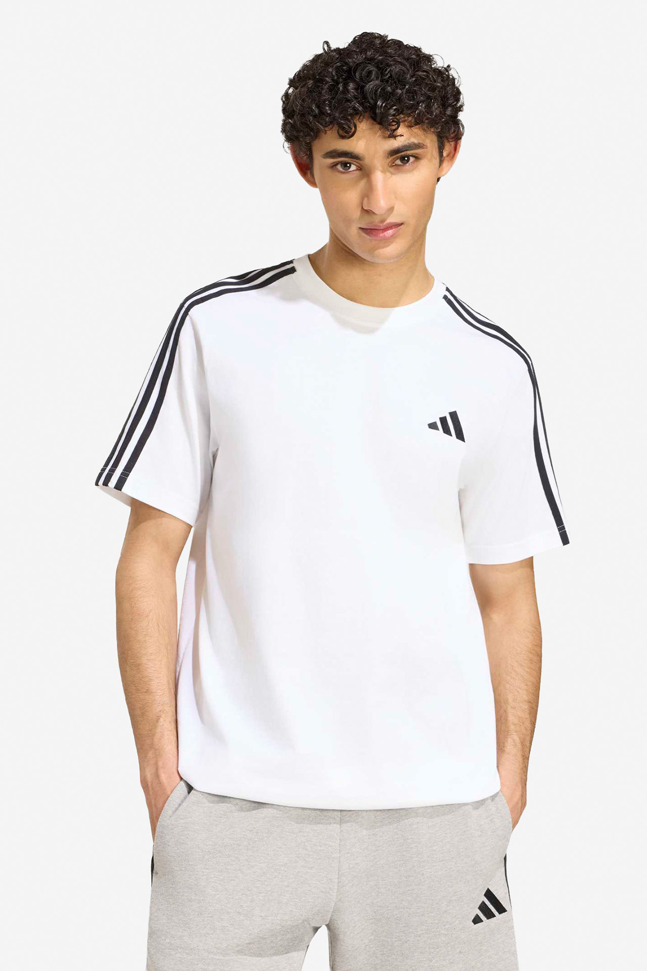 T-shirt adidas KY4116 Biały