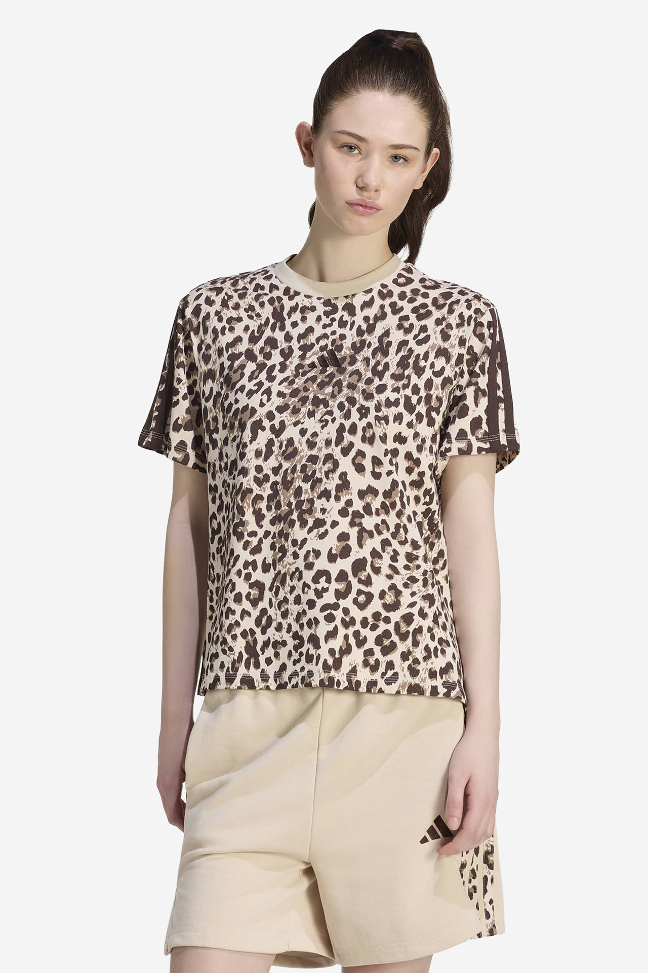 T-shirt adidas KH1549 Beżowy