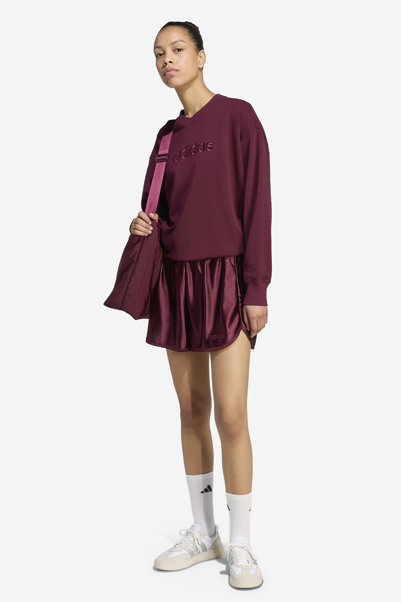 Bluza adidas KS7925 Bordowy