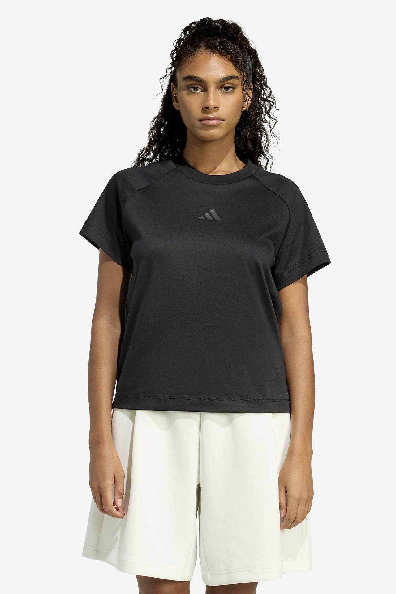 T-shirt adidas KC8089 Czarny