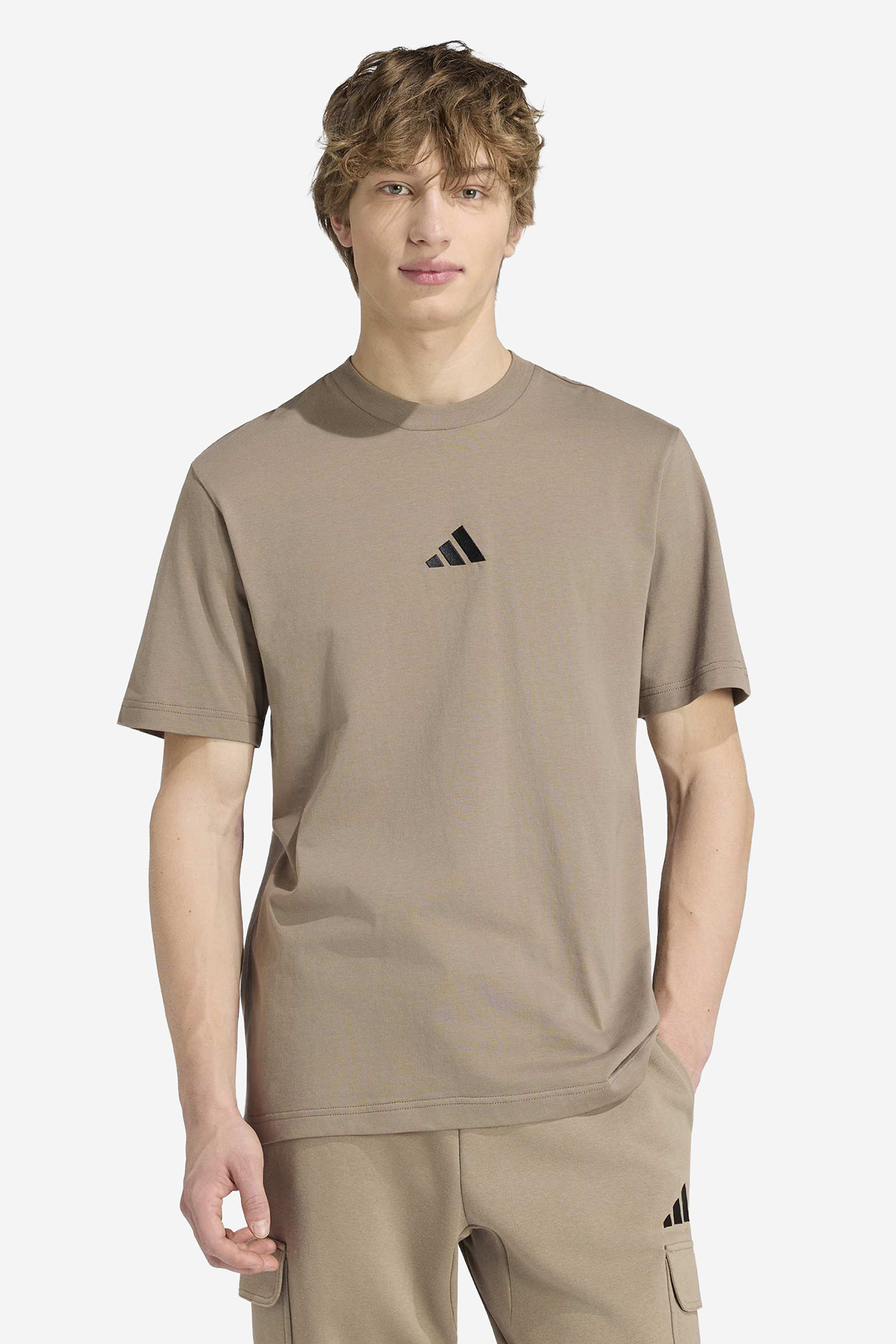 T-shirt adidas KR5244 Beżowy